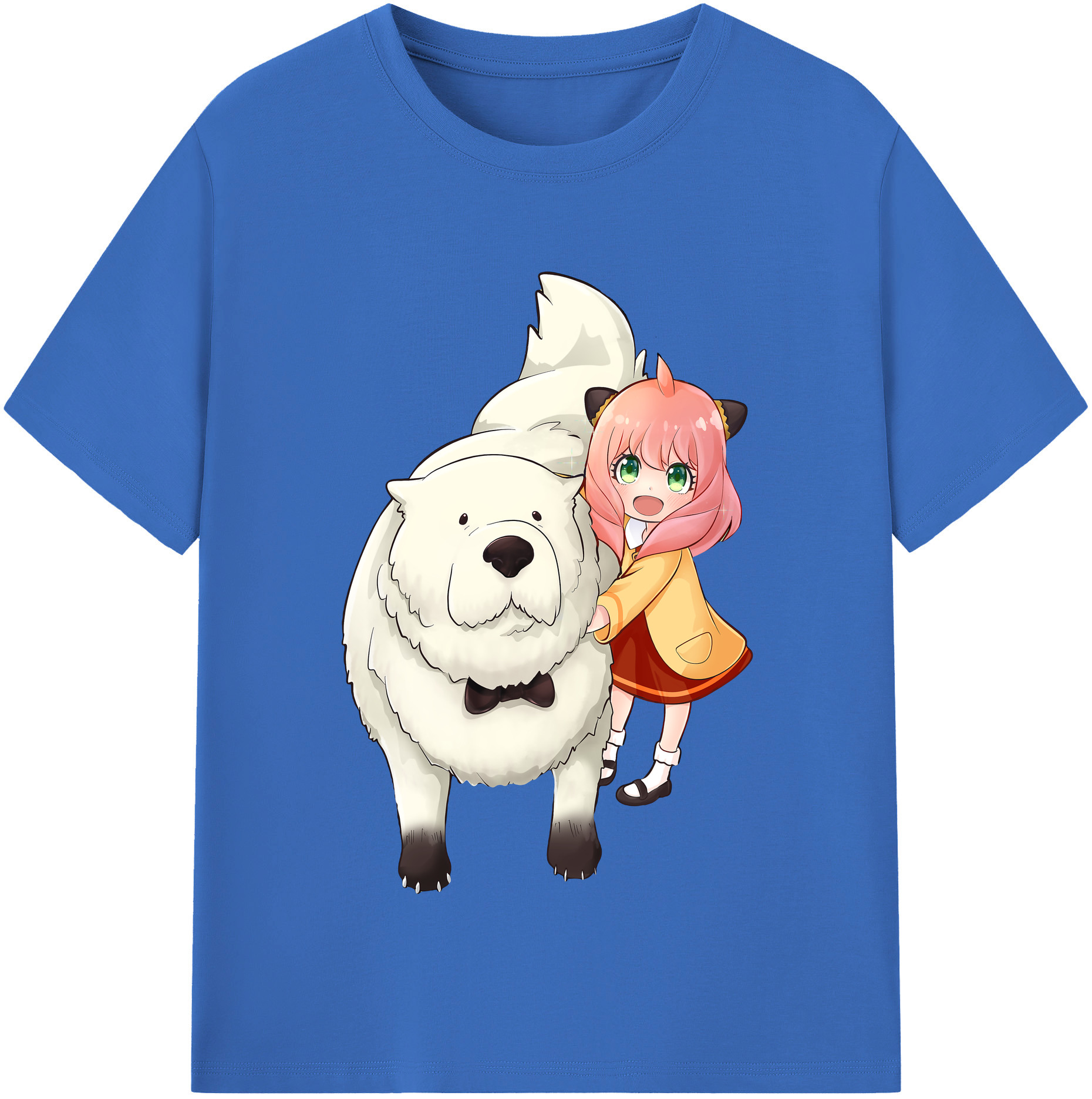（画像用） SPY×FAMILY间谍家家酒 綿100％半袖Tシャツ（フロントプリント）