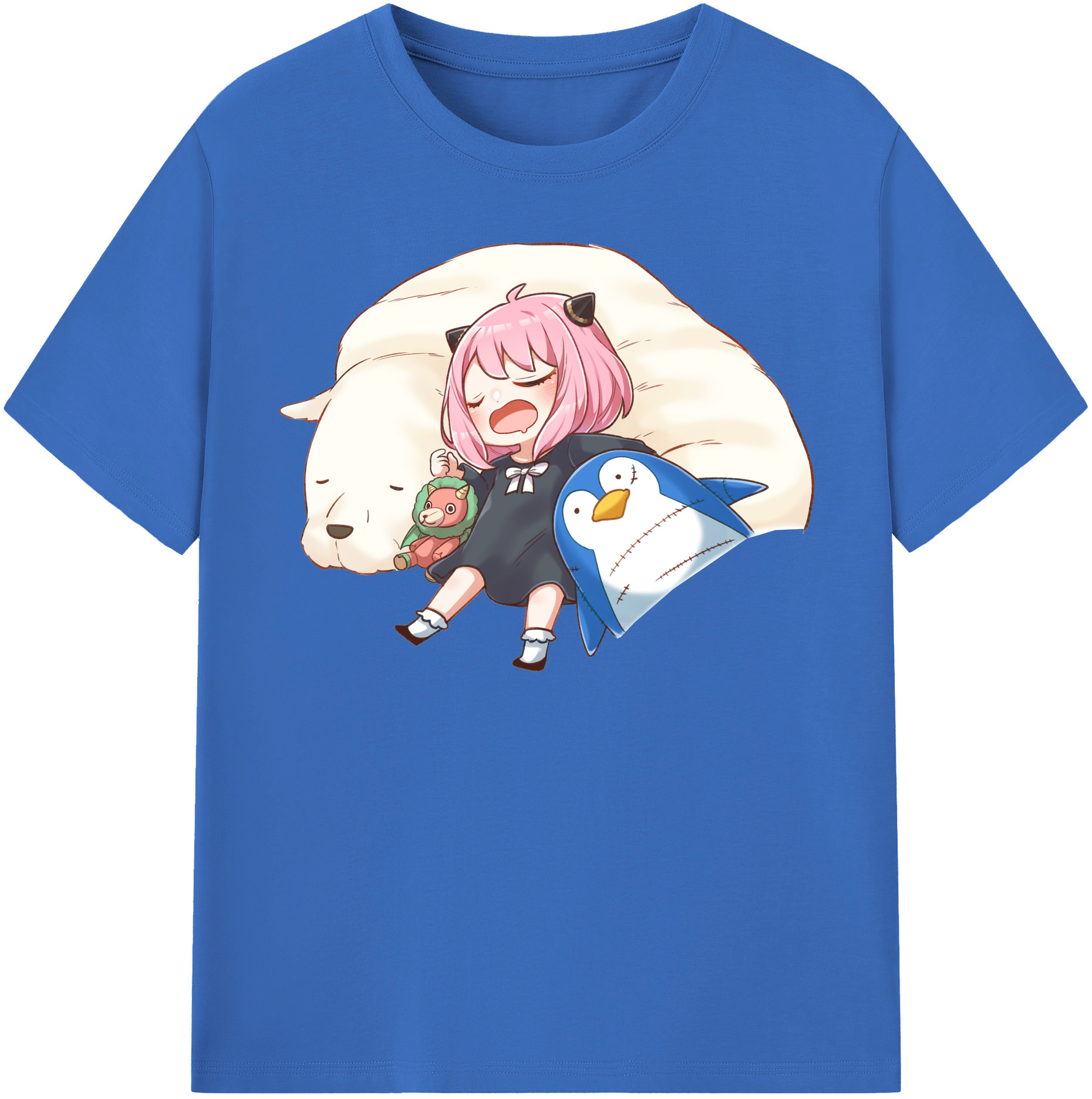 （画像用） SPY×FAMILY间谍家家酒 綿100％半袖Tシャツ（フロントプリント）