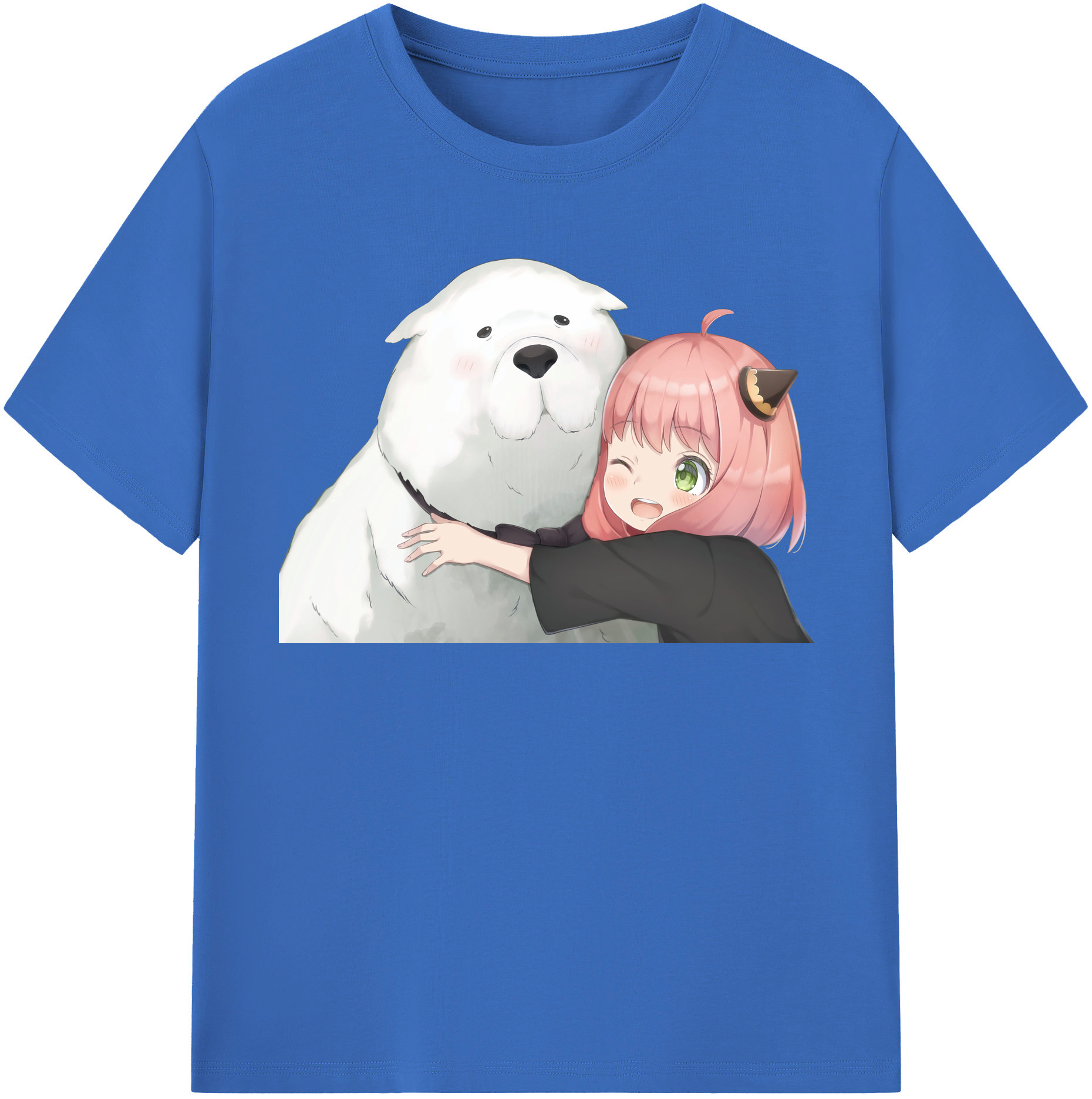 （画像用） SPY×FAMILY间谍家家酒 綿100％半袖Tシャツ（フロントプリント）