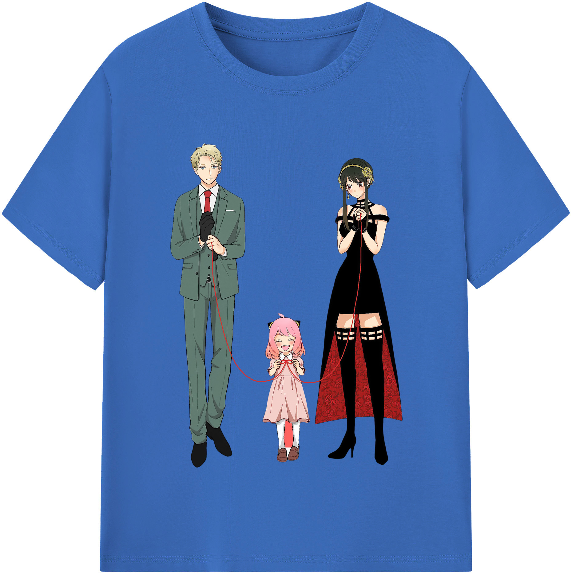（画像用） SPY×FAMILY间谍家家酒 綿100％半袖Tシャツ（フロントプリント）