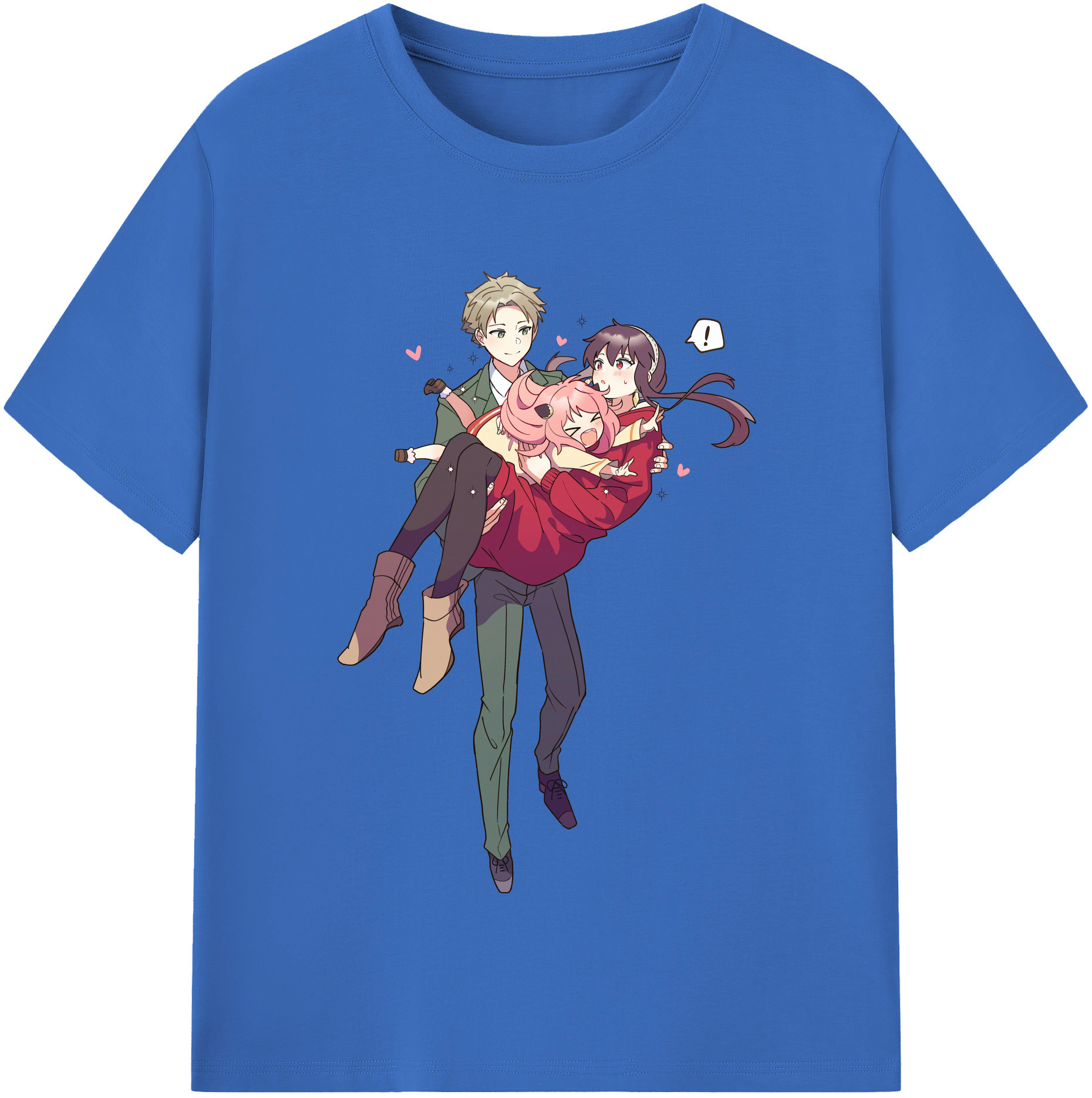 （画像用） SPY×FAMILY间谍家家酒 綿100％半袖Tシャツ（フロントプリント）