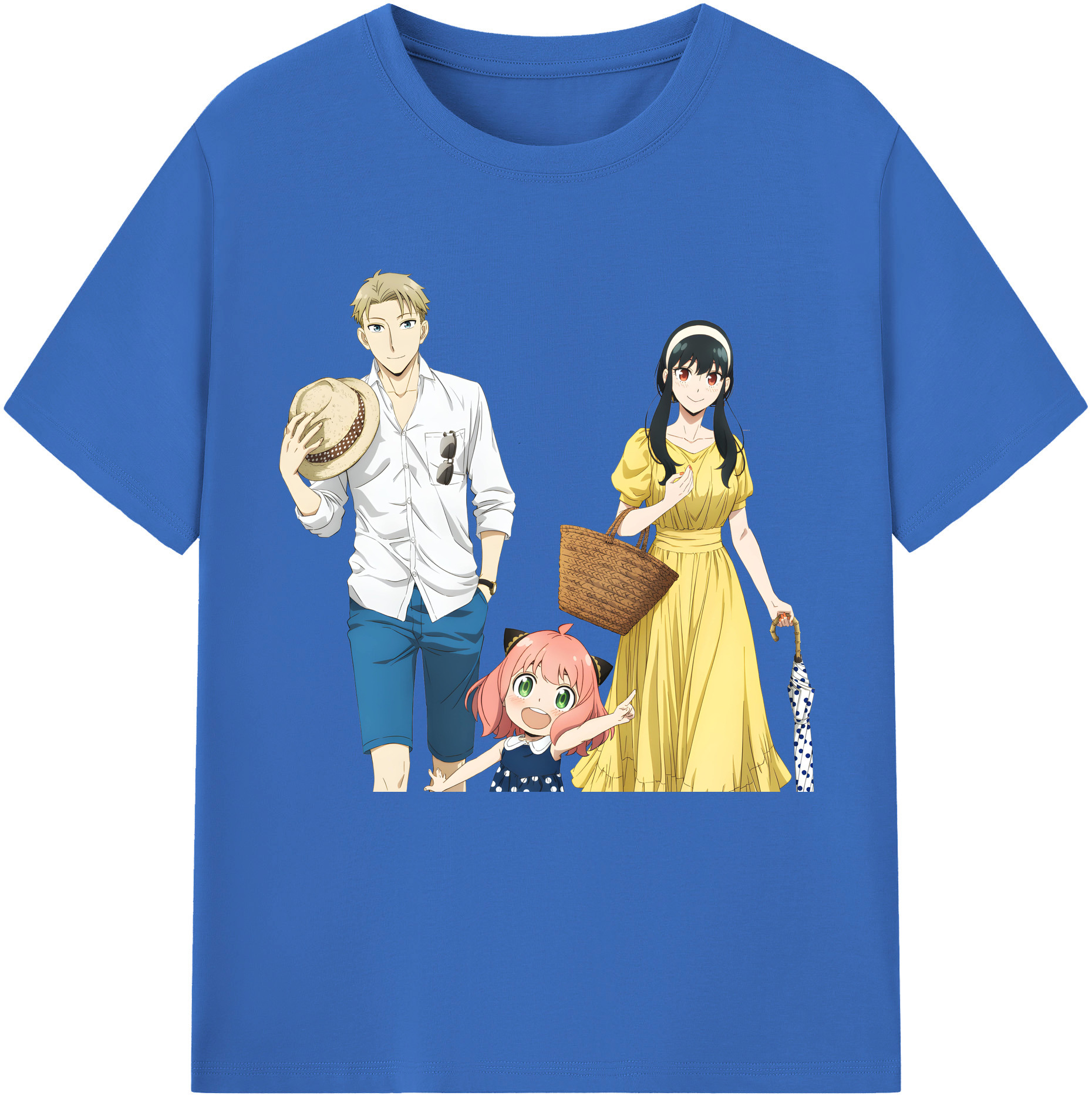 （画像用） SPY×FAMILY间谍家家酒 綿100％半袖Tシャツ（フロントプリント）