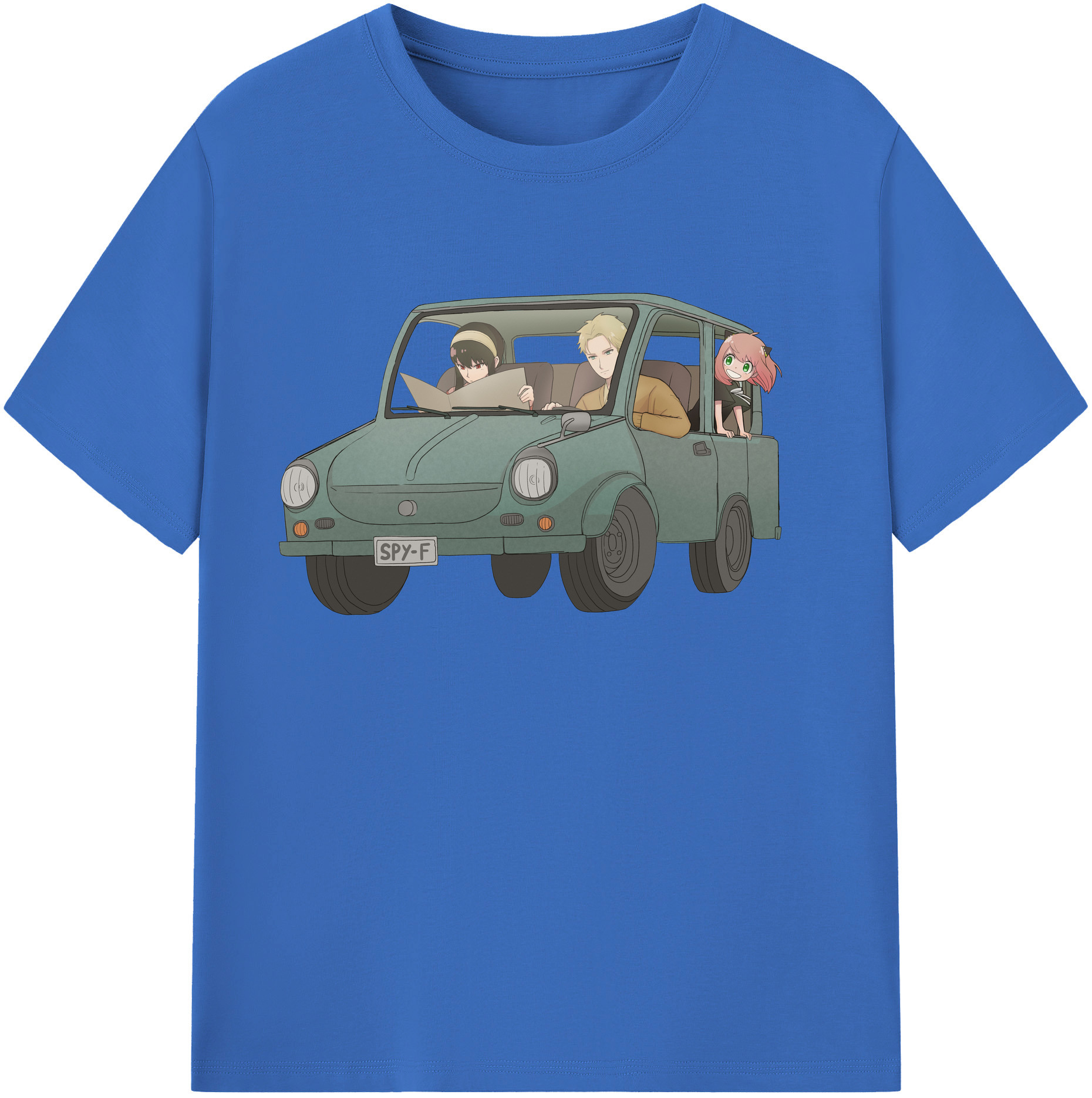 （画像用） SPY×FAMILY间谍家家酒 綿100％半袖Tシャツ（フロントプリント）
