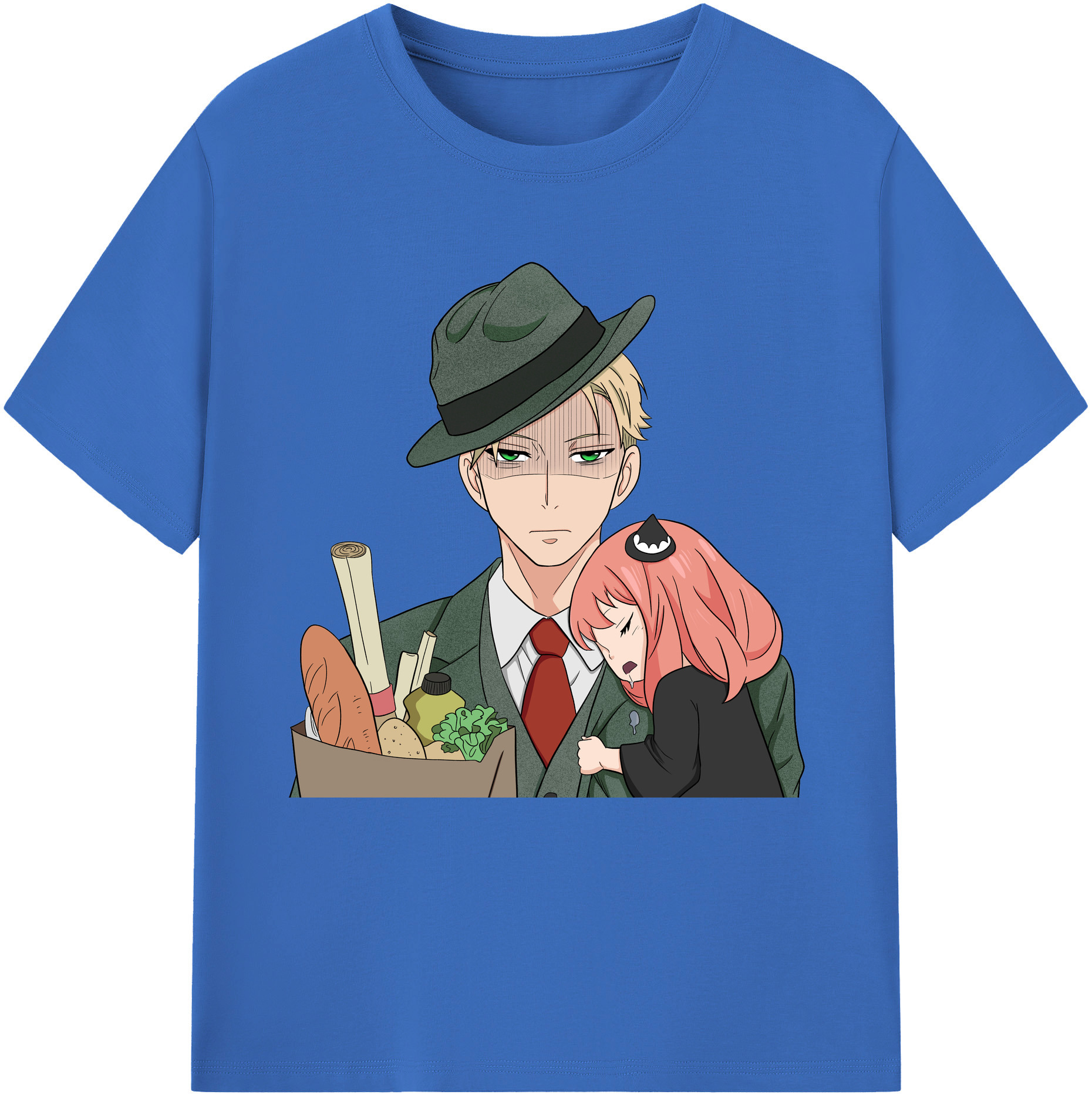 （画像用） SPY×FAMILY间谍家家酒 綿100％半袖Tシャツ（フロントプリント）