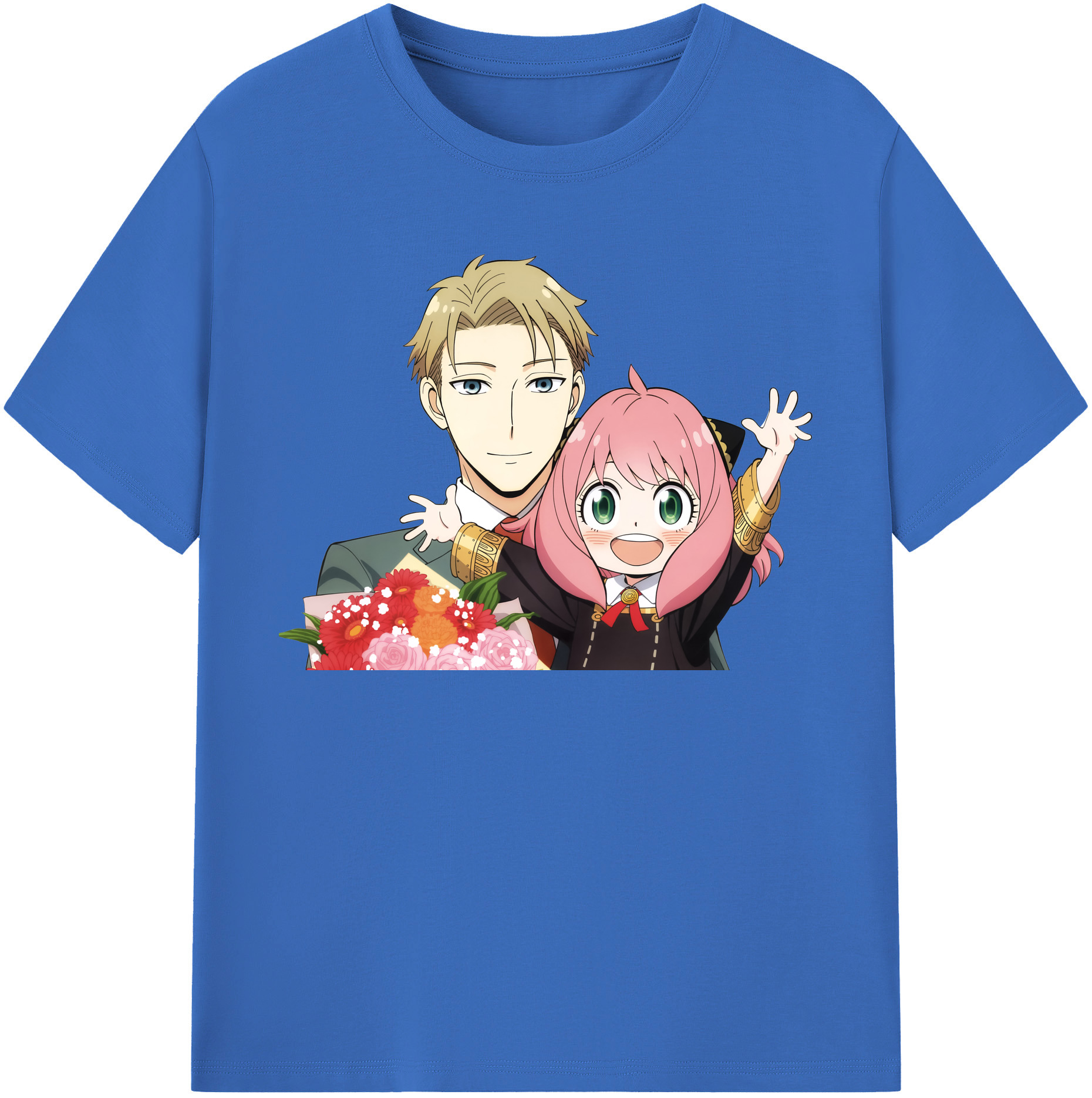 （画像用） SPY×FAMILY间谍家家酒 綿100％半袖Tシャツ（フロントプリント）