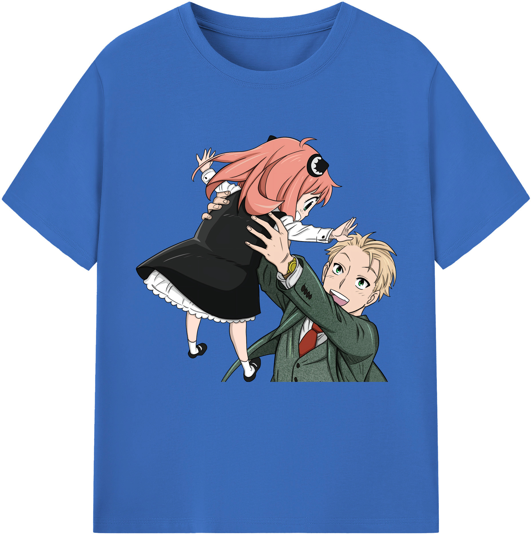 （画像用） SPY×FAMILY间谍家家酒 綿100％半袖Tシャツ（フロントプリント）