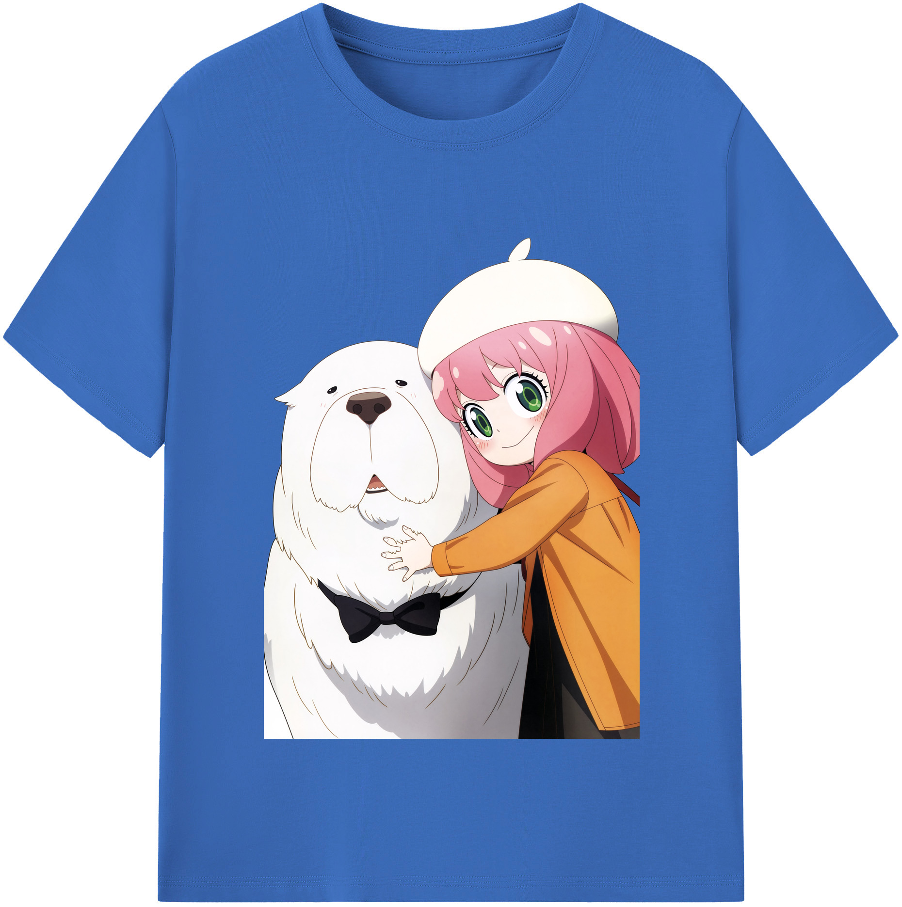 （画像用） SPY×FAMILY间谍家家酒 綿100％半袖Tシャツ（フロントプリント）