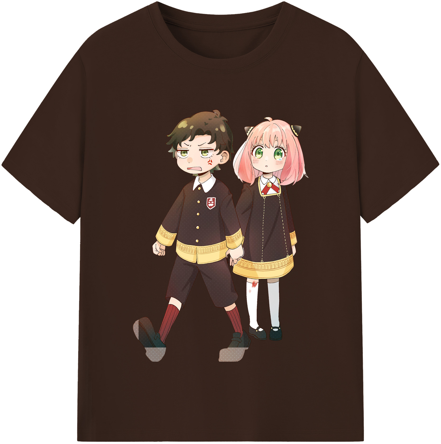 （画像用） SPY×FAMILY间谍家家酒 綿100％半袖Tシャツ（フロントプリント）