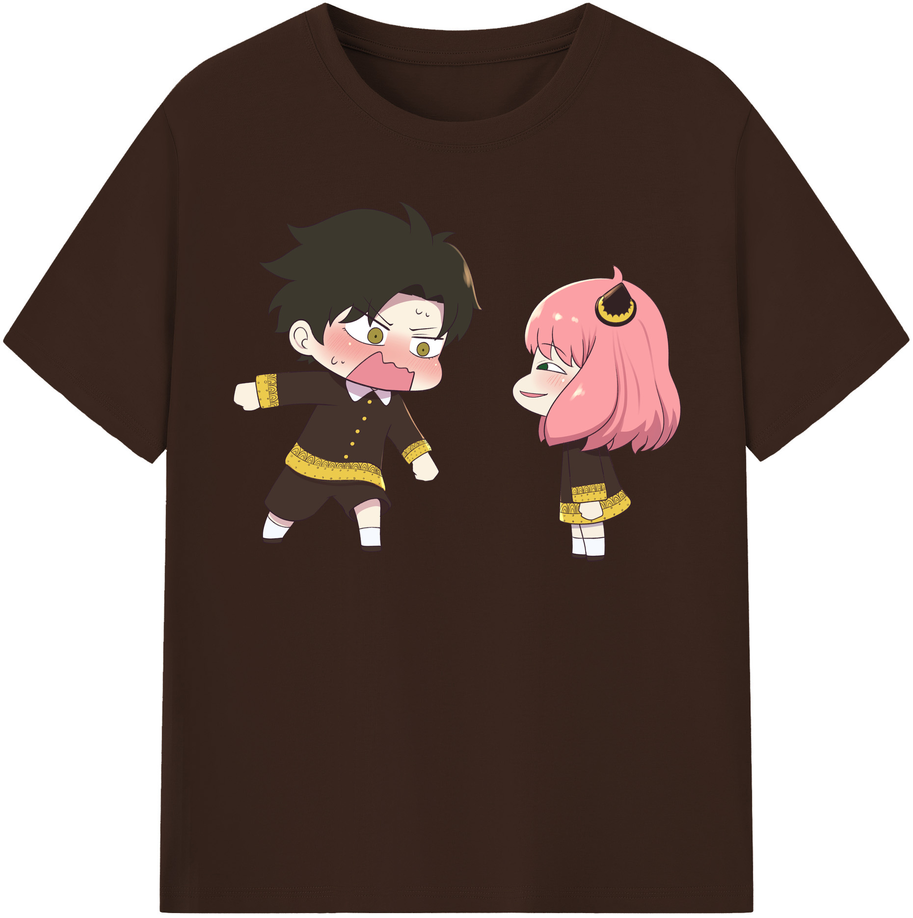 （画像用） SPY×FAMILY间谍家家酒 綿100％半袖Tシャツ（フロントプリント）