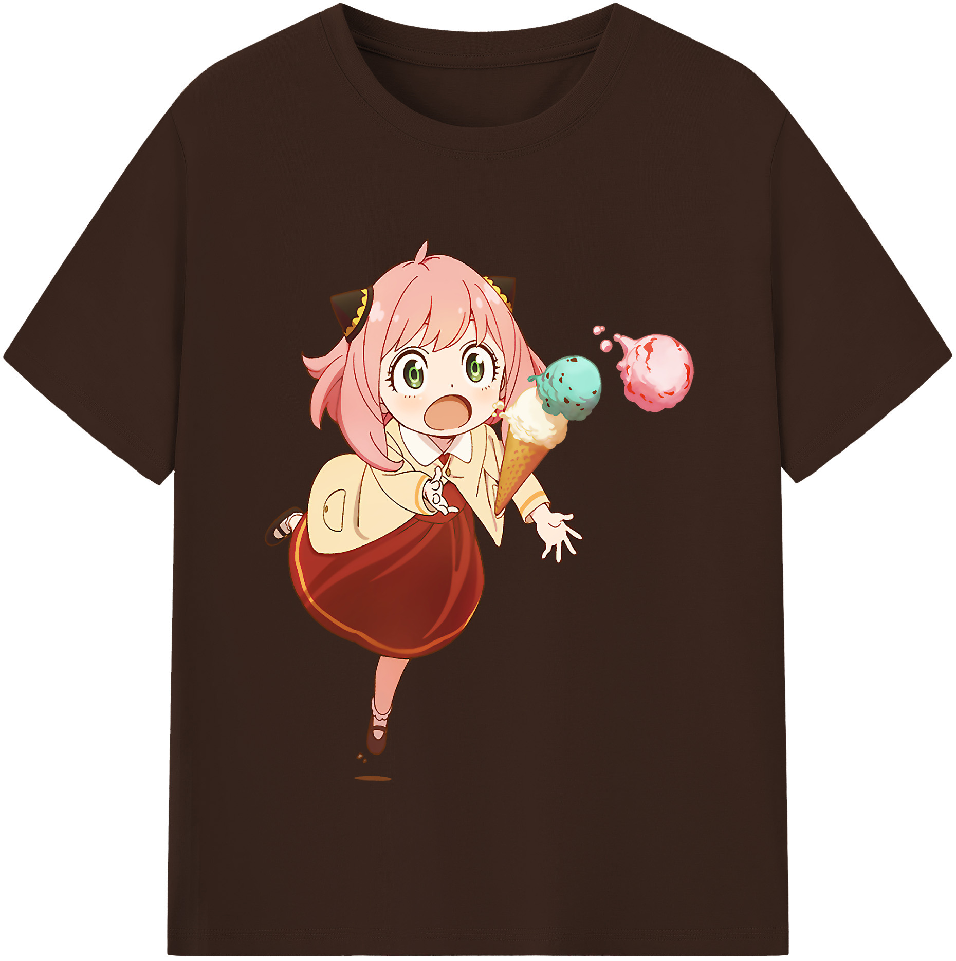 （画像用） SPY×FAMILY间谍家家酒 綿100％半袖Tシャツ（フロントプリント）