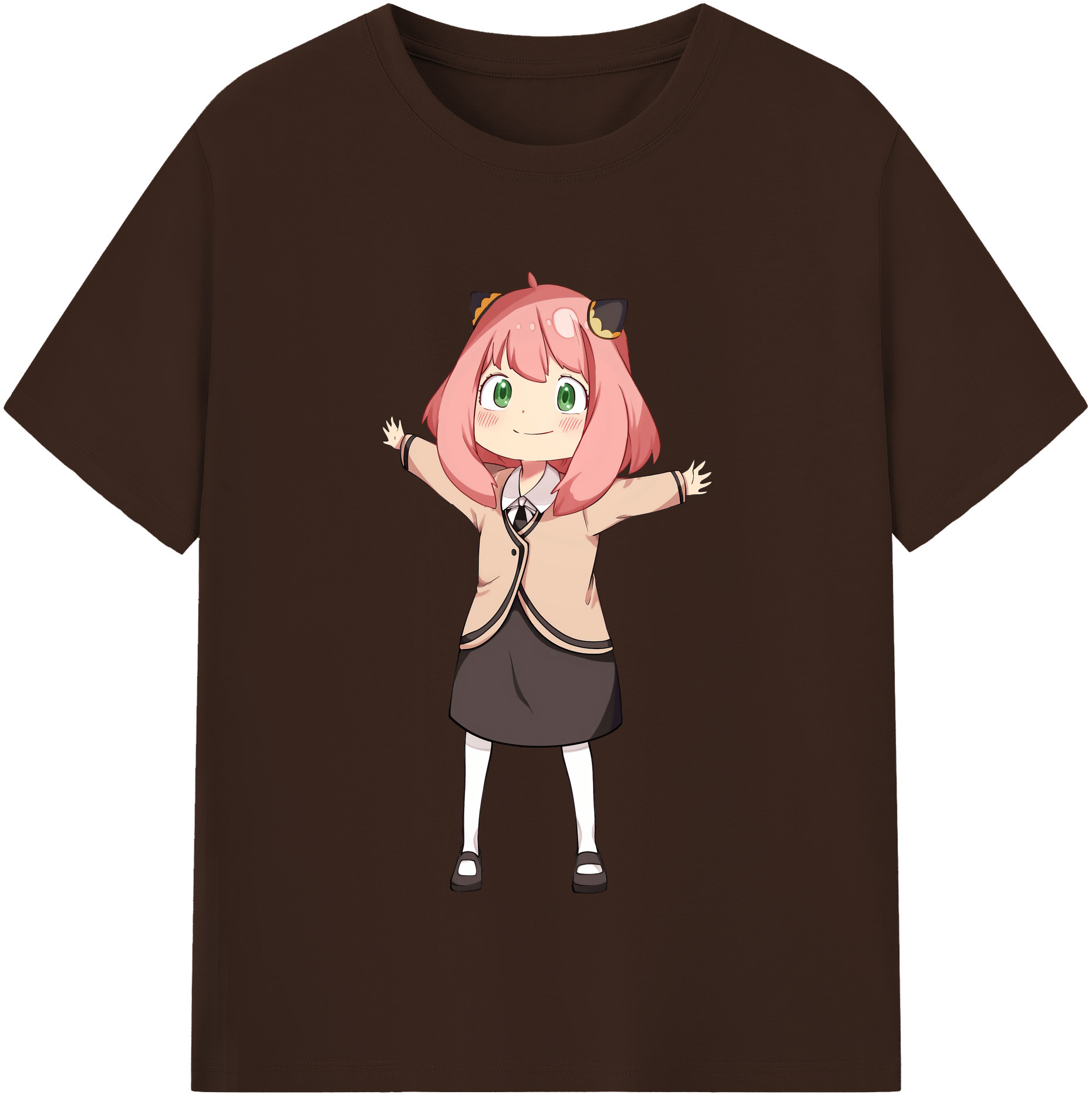 （画像用） SPY×FAMILY间谍家家酒 綿100％半袖Tシャツ（フロントプリント）