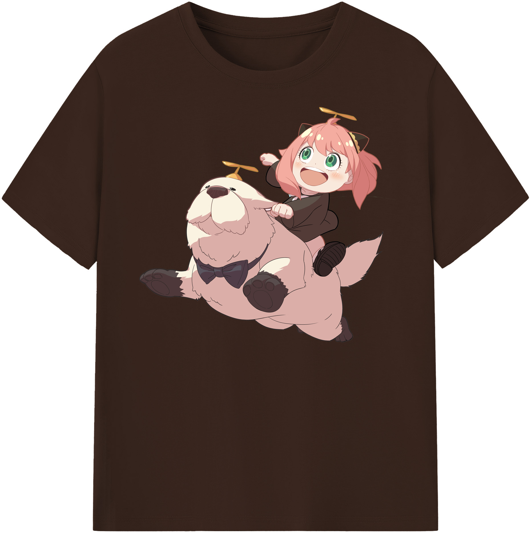 （画像用） SPY×FAMILY间谍家家酒 綿100％半袖Tシャツ（フロントプリント）