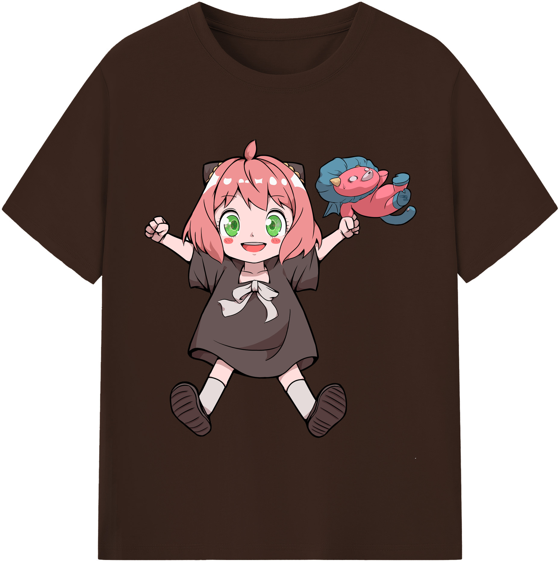 （画像用） SPY×FAMILY间谍家家酒 綿100％半袖Tシャツ（フロントプリント）