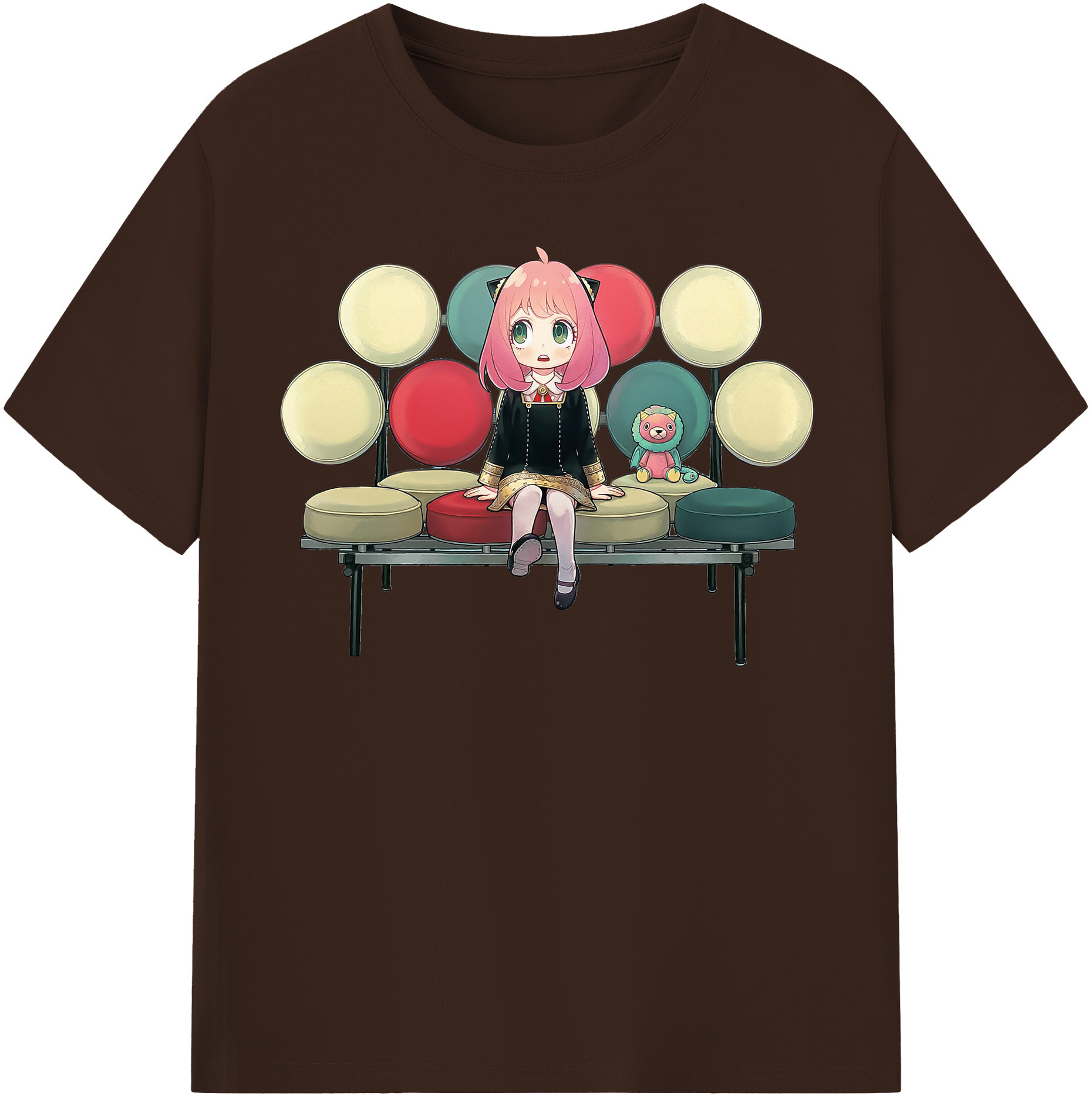（画像用） SPY×FAMILY间谍家家酒 綿100％半袖Tシャツ（フロントプリント）
