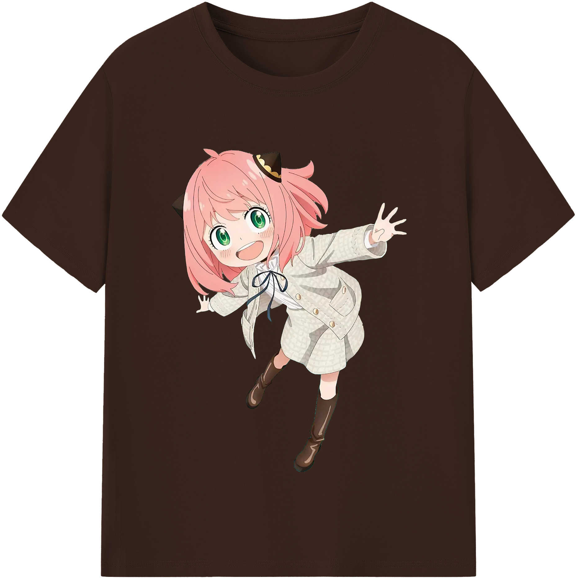 （画像用） SPY×FAMILY间谍家家酒 綿100％半袖Tシャツ（フロントプリント）