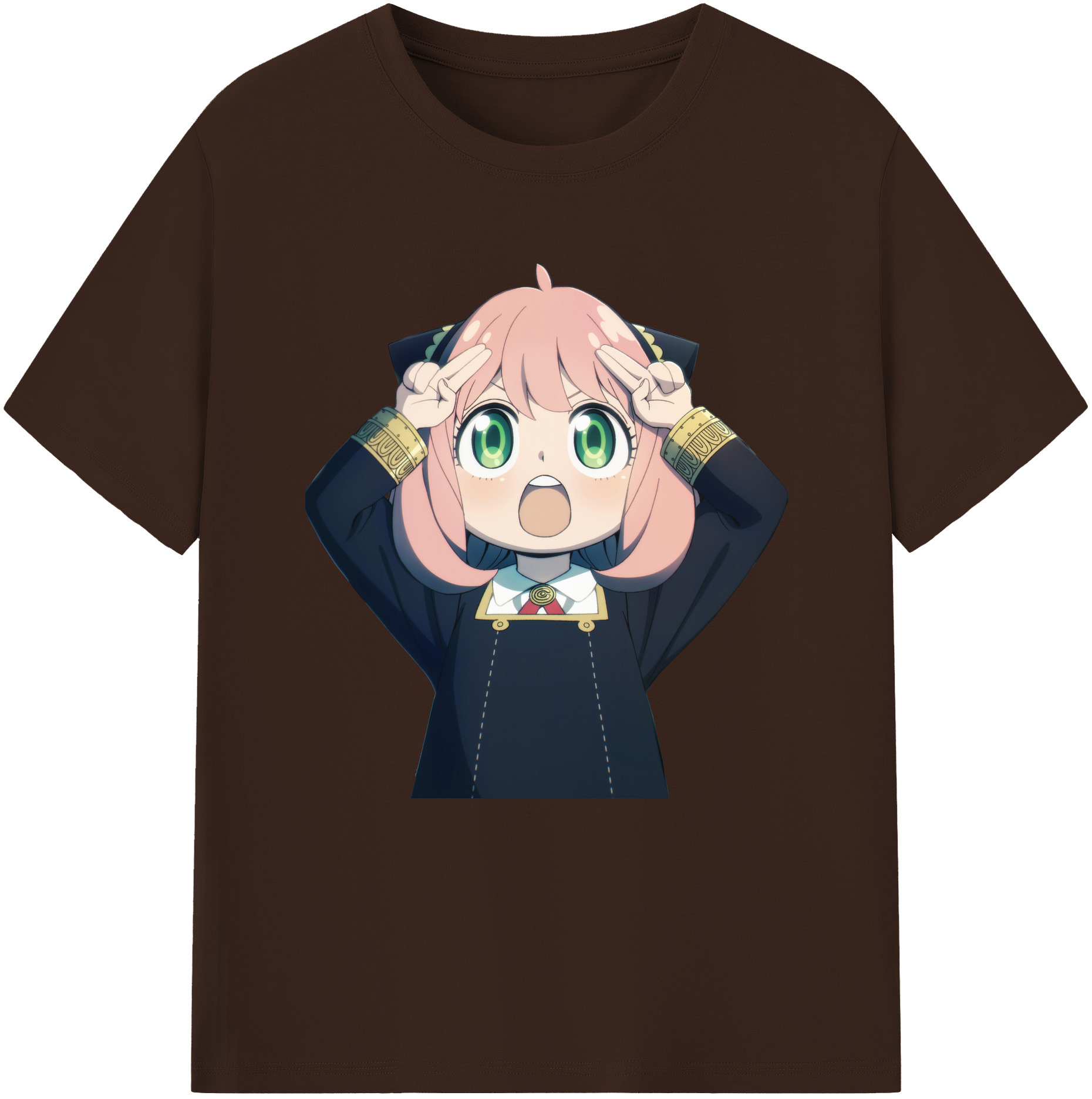 （画像用） SPY×FAMILY间谍家家酒 綿100％半袖Tシャツ（フロントプリント）