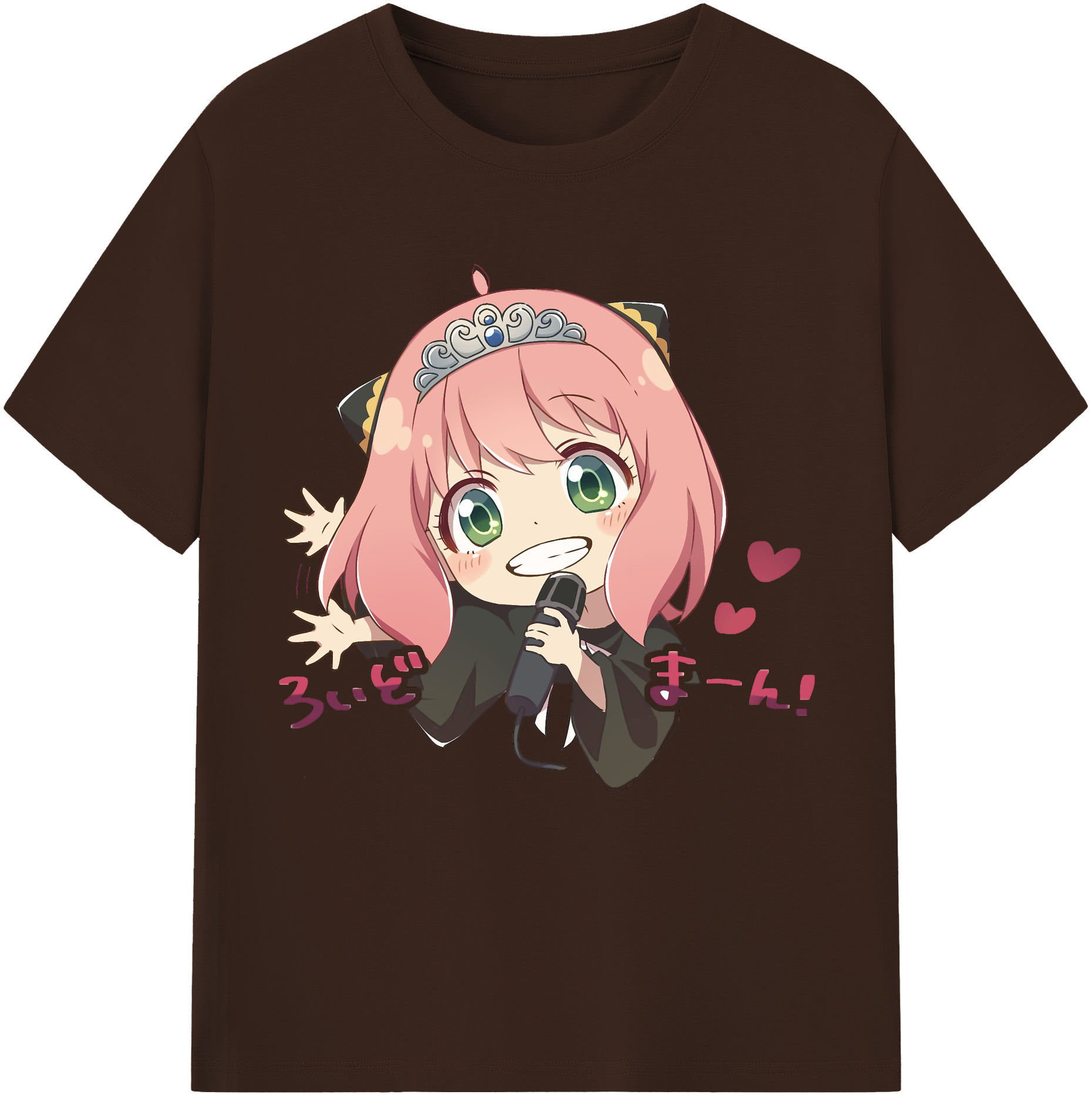 （画像用） SPY×FAMILY间谍家家酒 綿100％半袖Tシャツ（フロントプリント）