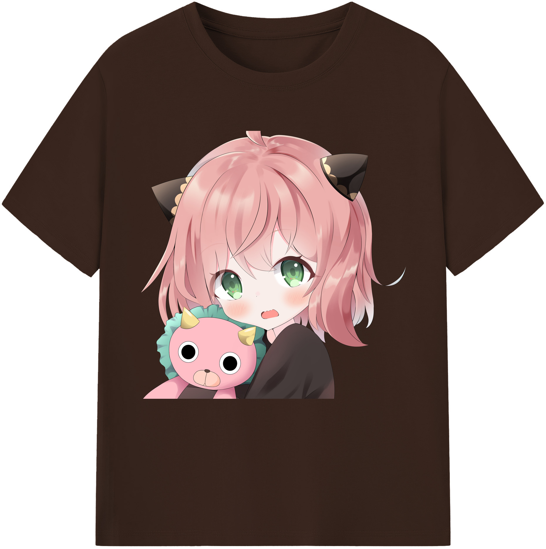 （画像用） SPY×FAMILY间谍家家酒 綿100％半袖Tシャツ（フロントプリント）