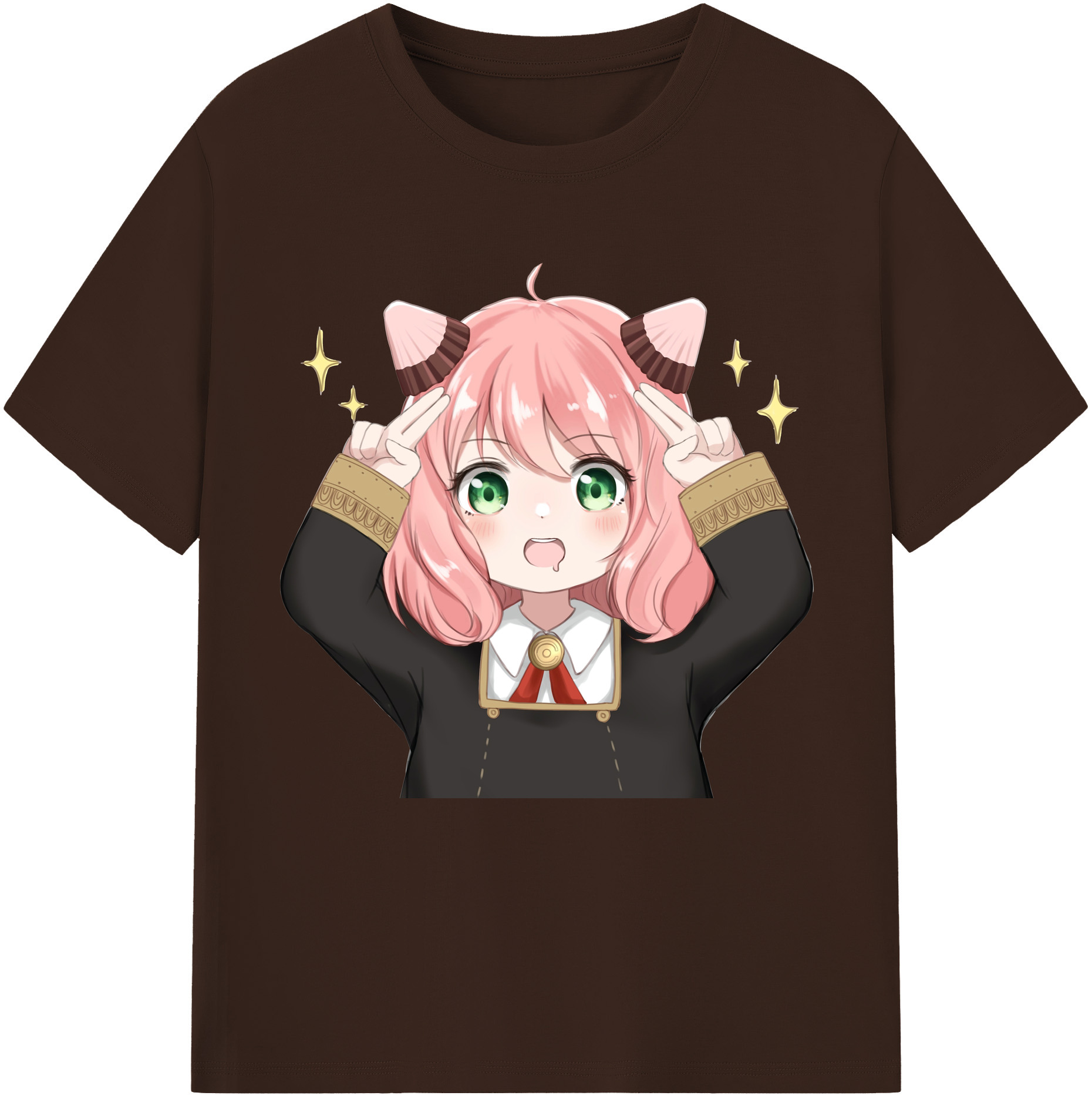 （画像用） SPY×FAMILY间谍家家酒 綿100％半袖Tシャツ（フロントプリント）