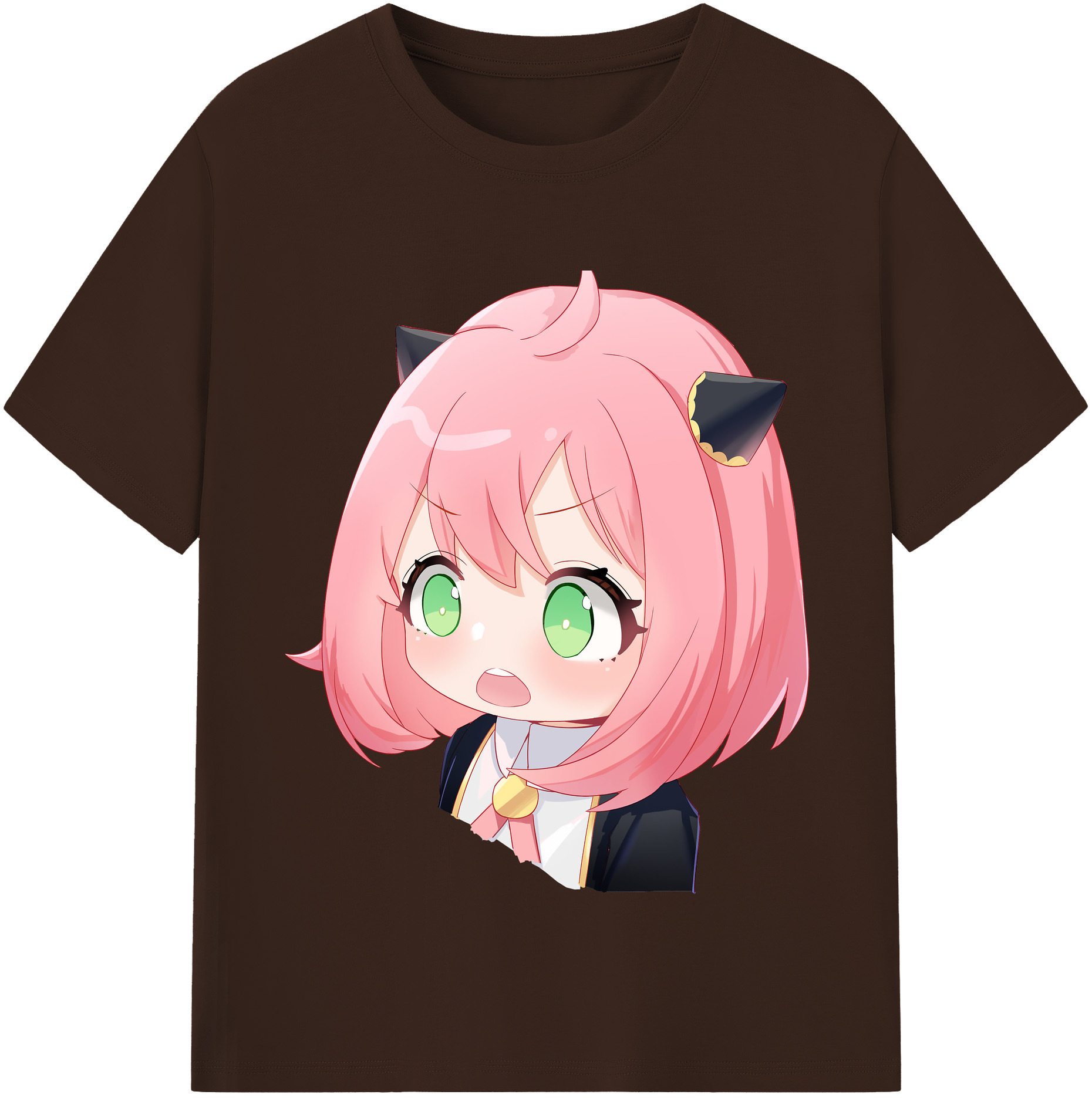 （画像用） SPY×FAMILY间谍家家酒 綿100％半袖Tシャツ（フロントプリント）