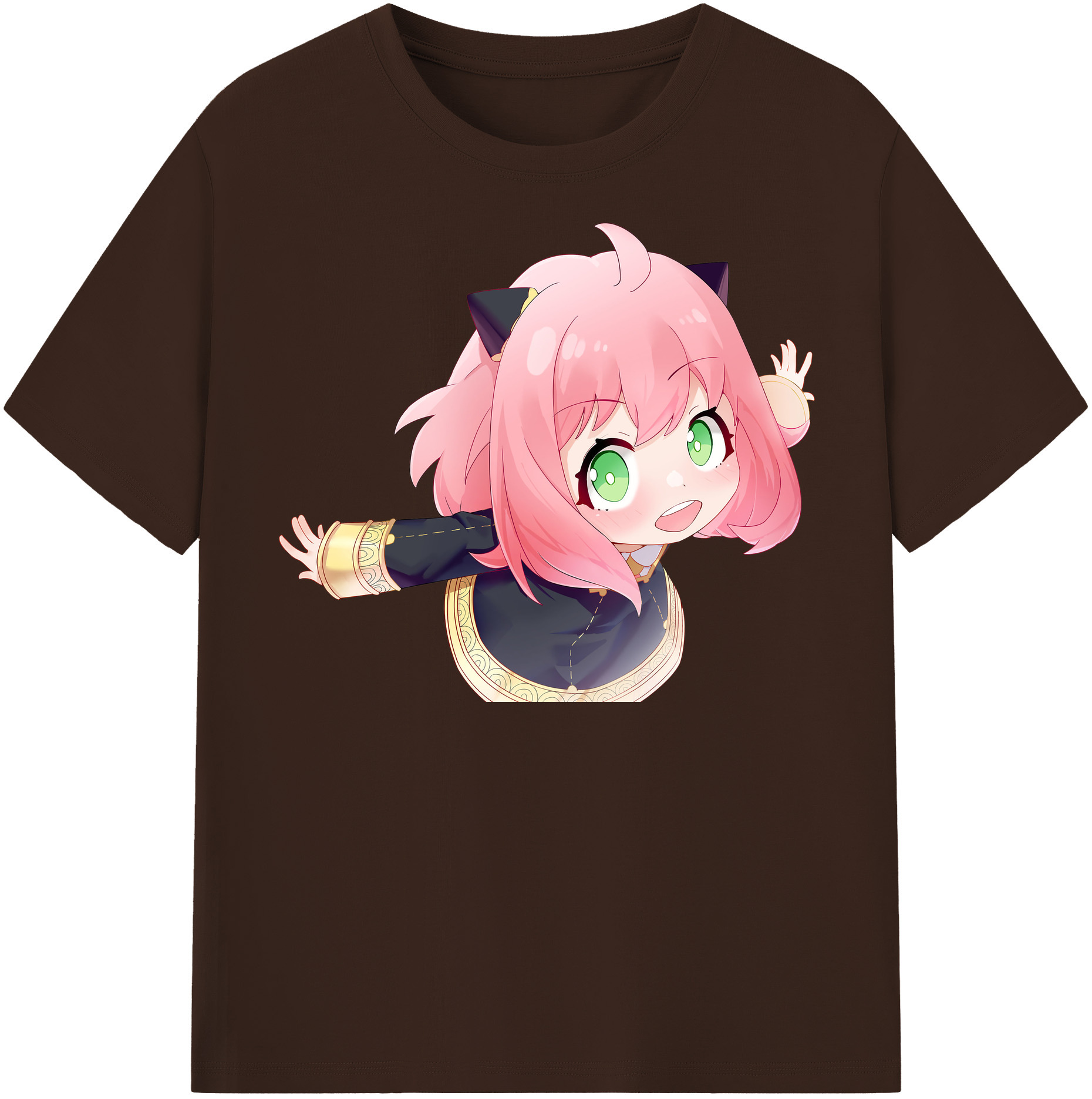 （画像用） SPY×FAMILY间谍家家酒 綿100％半袖Tシャツ（フロントプリント）