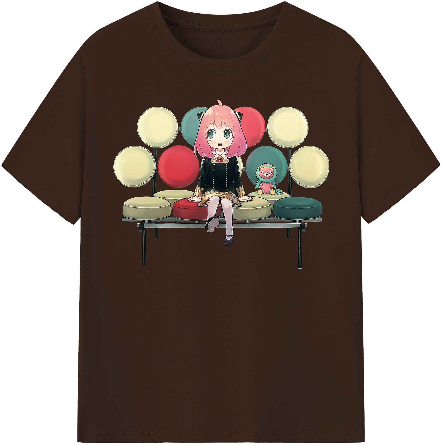 （画像用） SPY×FAMILY间谍家家酒 綿100％半袖Tシャツ（フロントプリント）