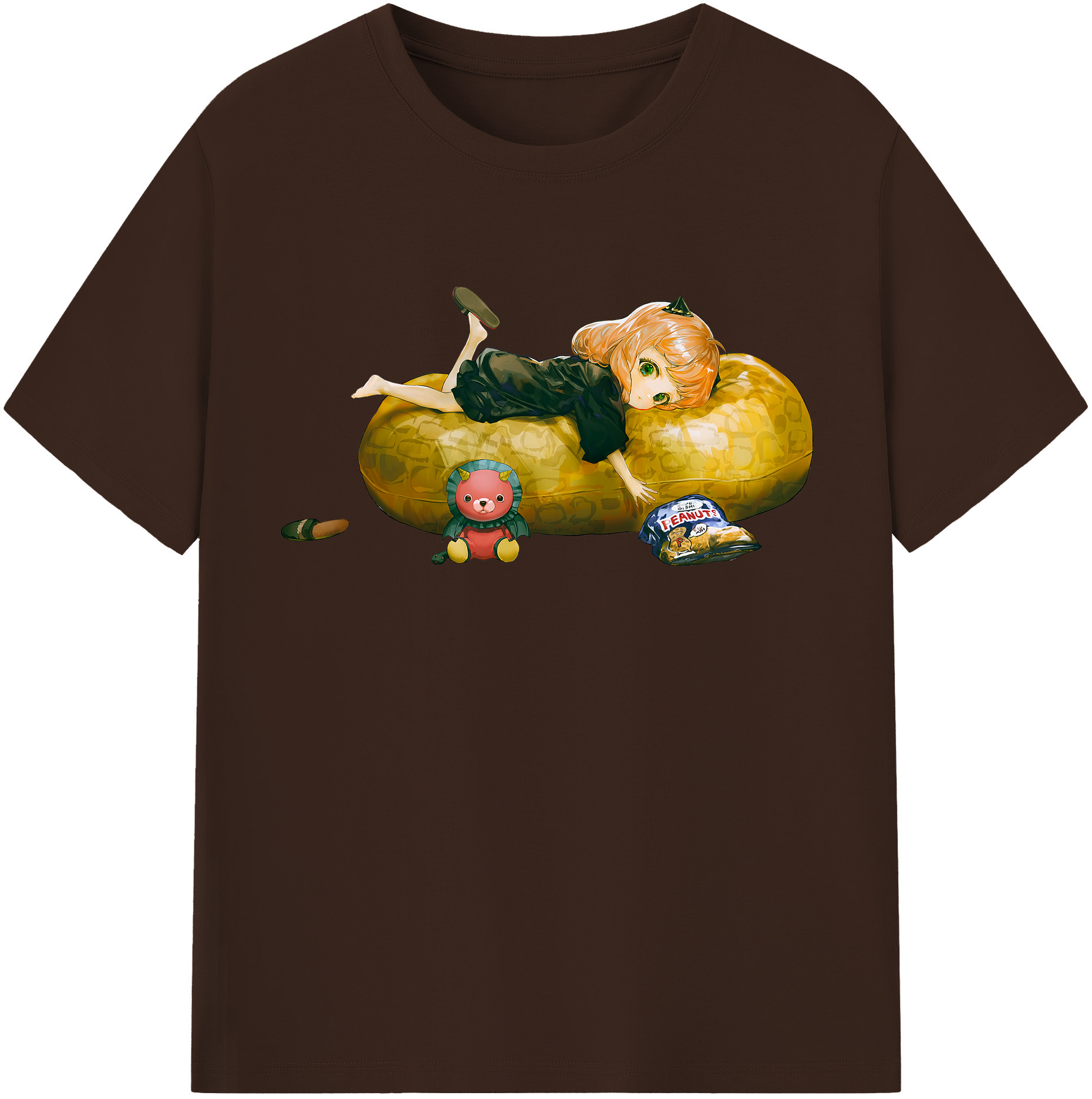 （画像用） SPY×FAMILY间谍家家酒 綿100％半袖Tシャツ（フロントプリント）