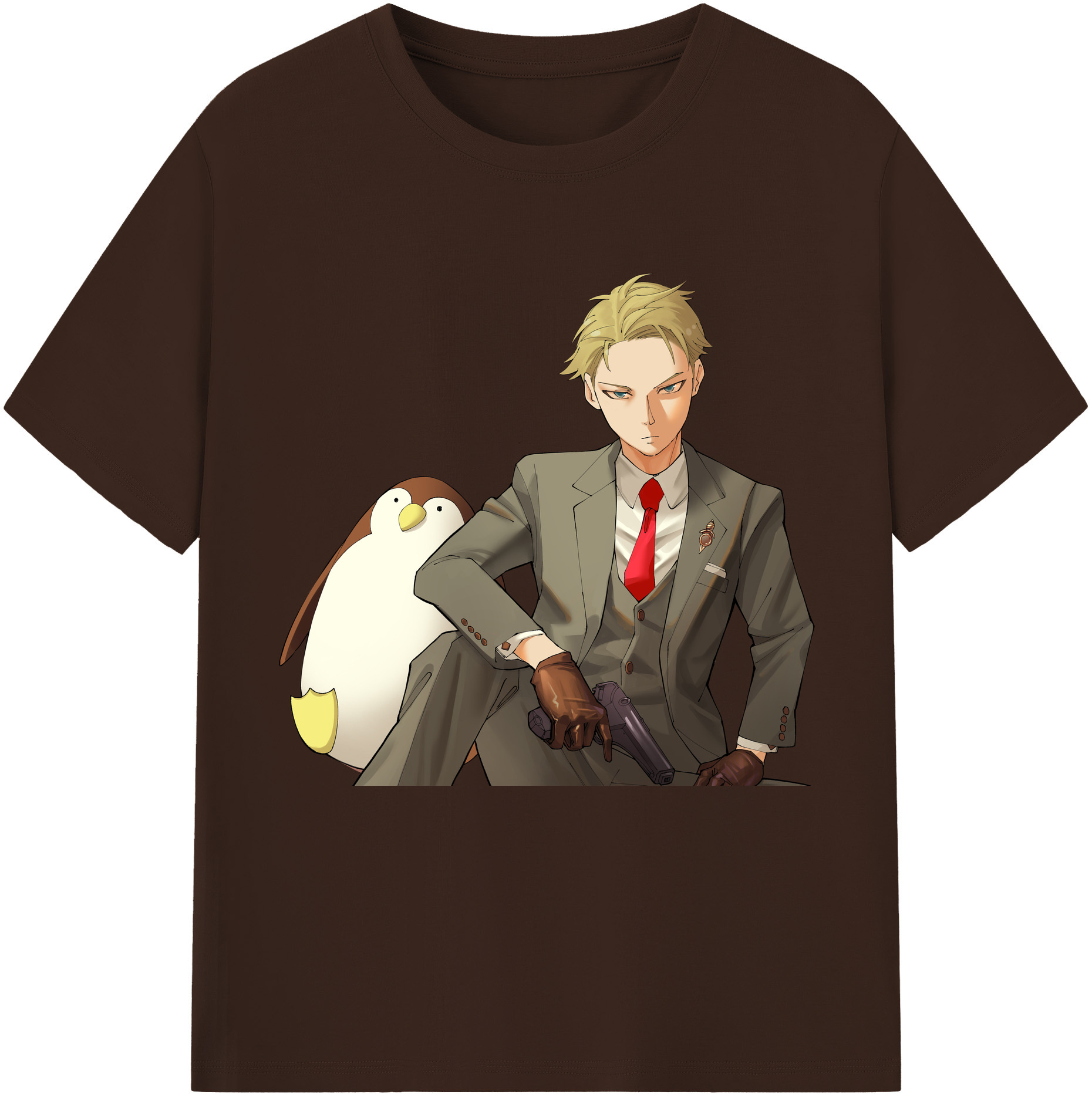 （画像用） SPY×FAMILY间谍家家酒 綿100％半袖Tシャツ（フロントプリント）