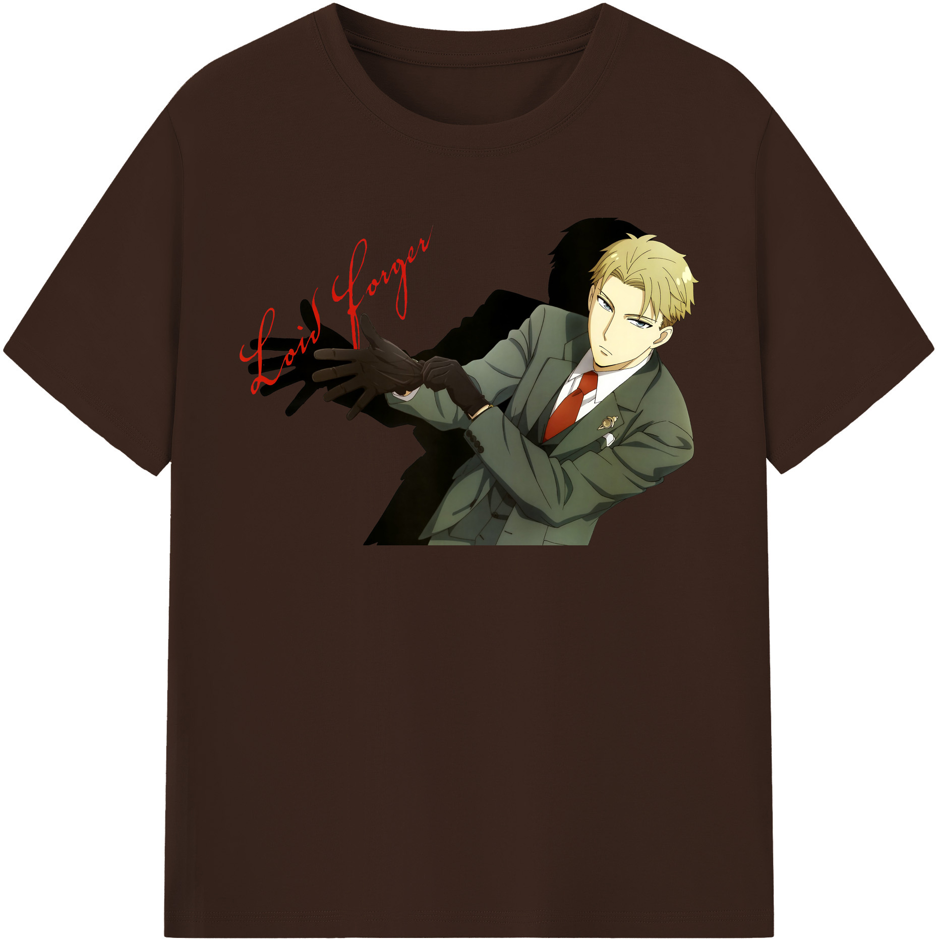 （画像用） SPY×FAMILY间谍家家酒 綿100％半袖Tシャツ（フロントプリント）