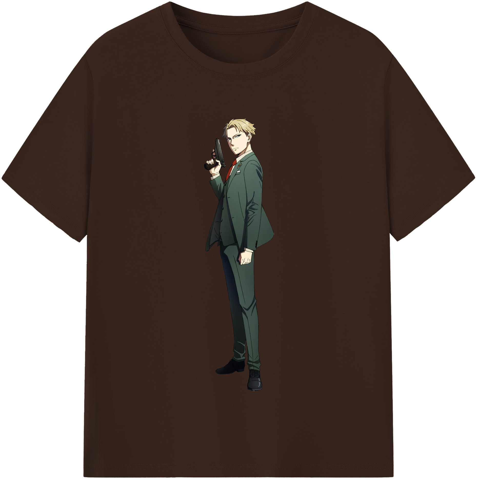 （画像用） SPY×FAMILY间谍家家酒 綿100％半袖Tシャツ（フロントプリント）