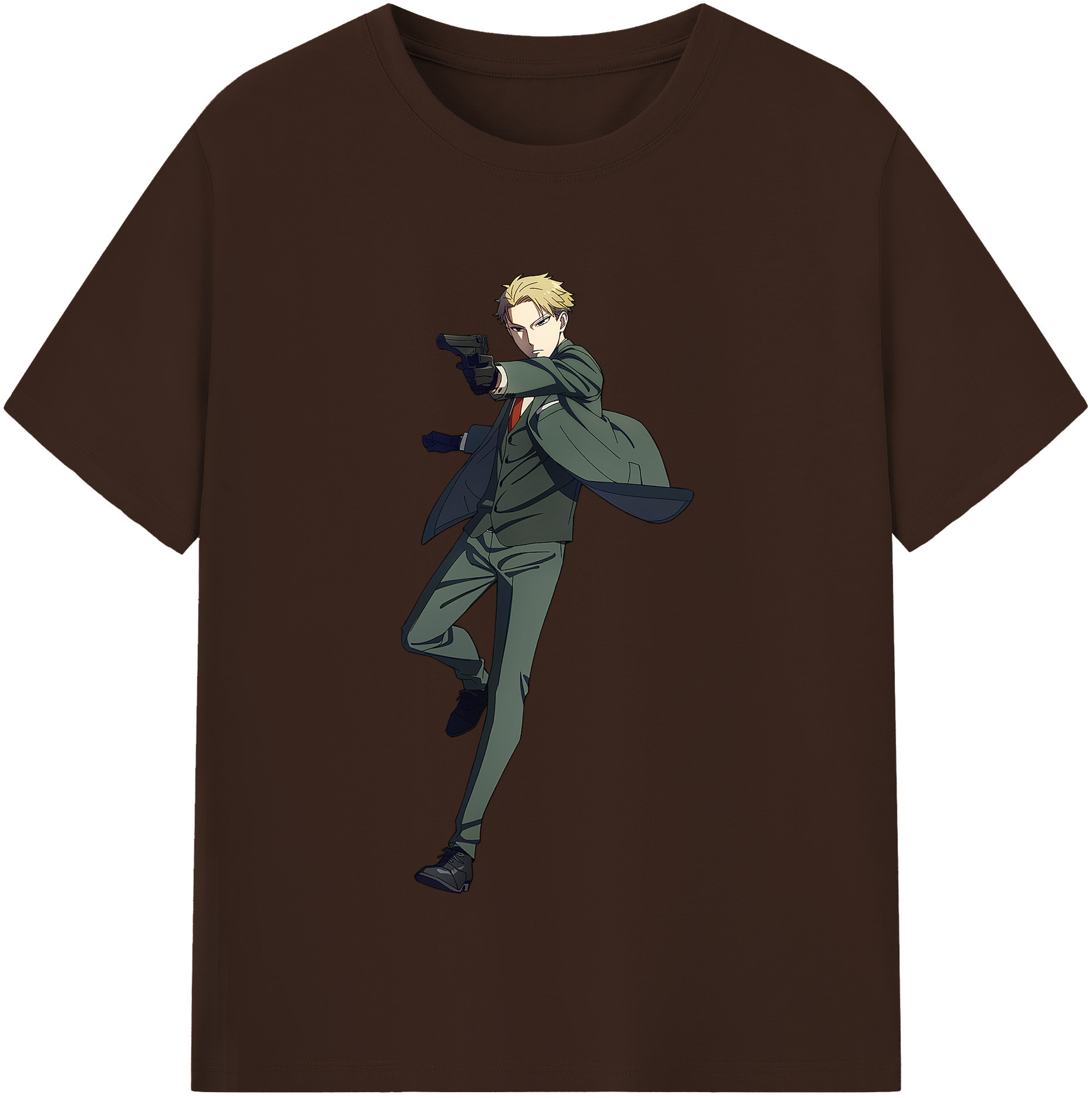 （画像用） SPY×FAMILY间谍家家酒 綿100％半袖Tシャツ（フロントプリント）