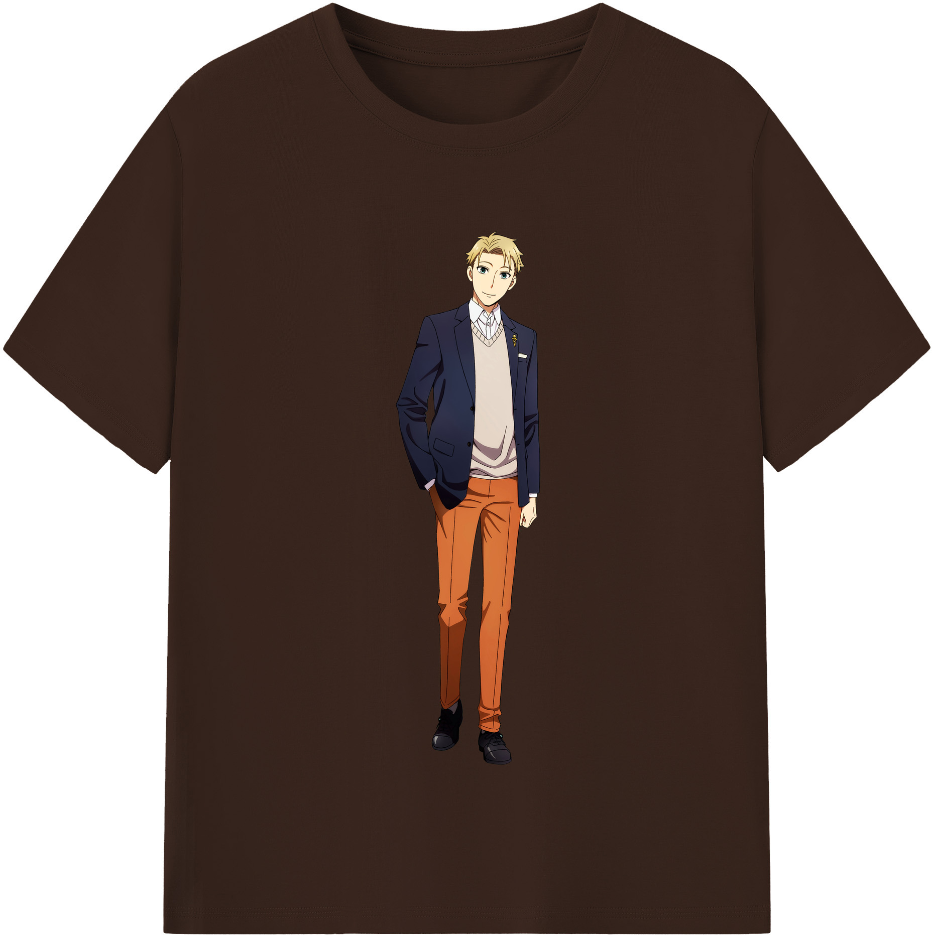 （画像用） SPY×FAMILY间谍家家酒 綿100％半袖Tシャツ（フロントプリント）