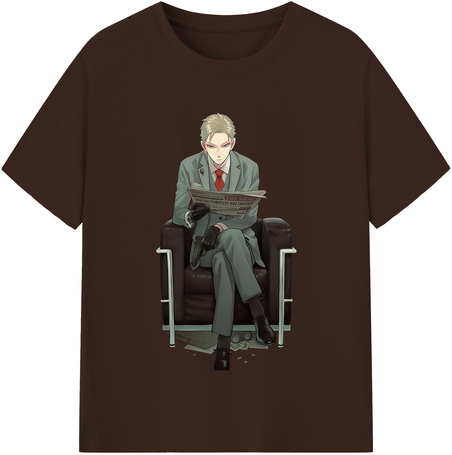 （画像用） SPY×FAMILY间谍家家酒 綿100％半袖Tシャツ（フロントプリント）
