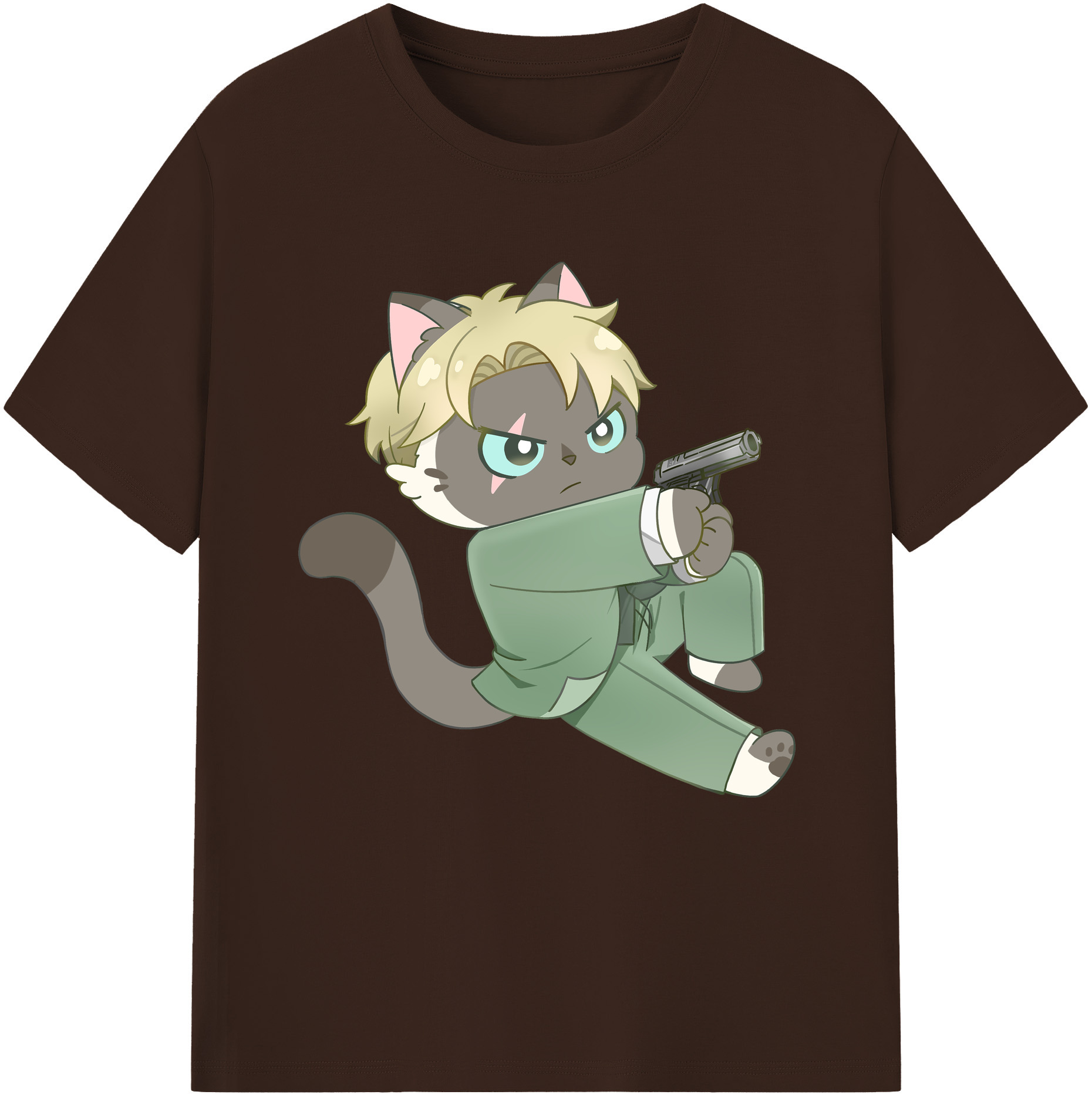 （画像用） SPY×FAMILY间谍家家酒 綿100％半袖Tシャツ（フロントプリント）