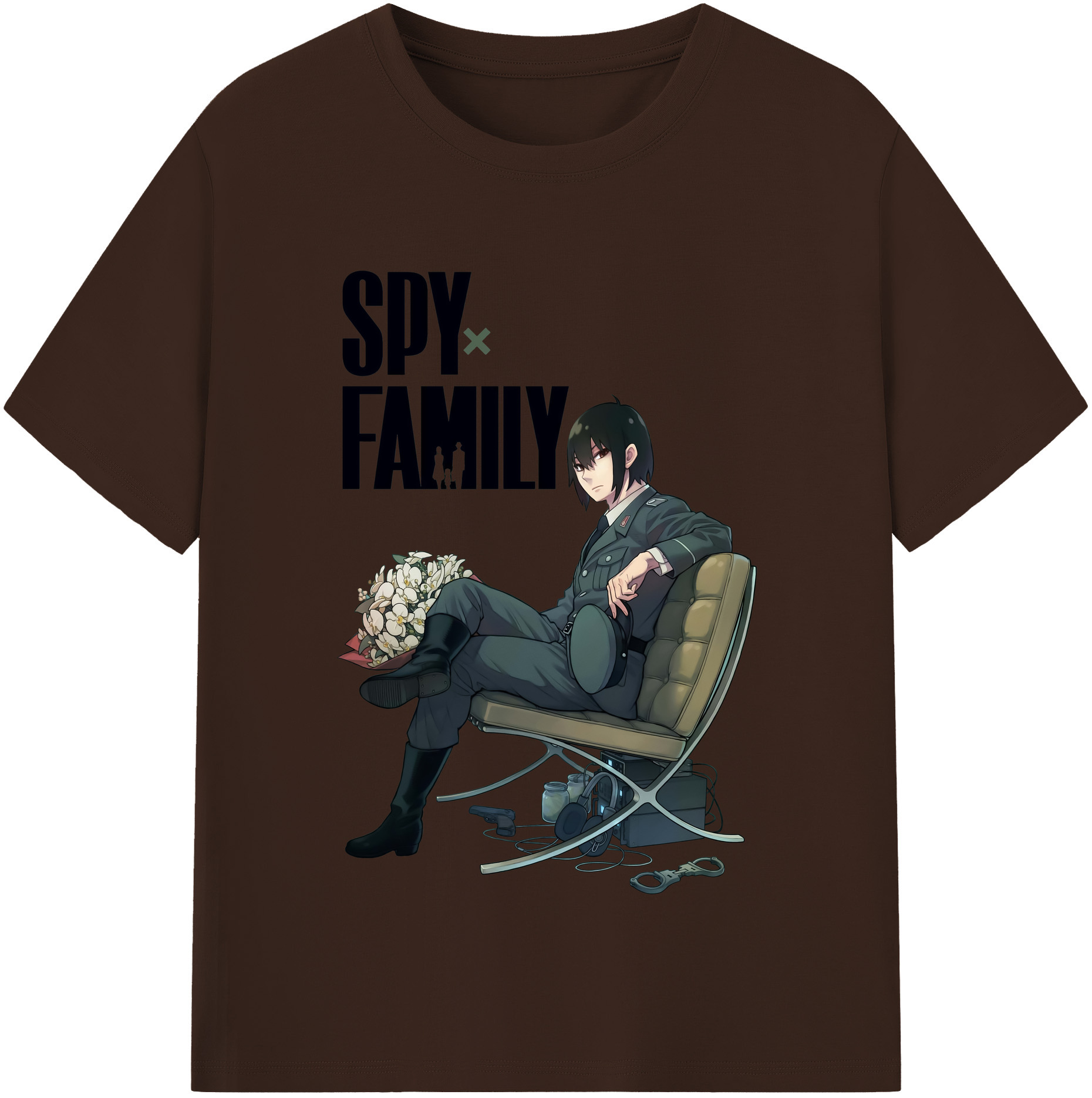 （画像用） SPY×FAMILY间谍家家酒 綿100％半袖Tシャツ（フロントプリント）