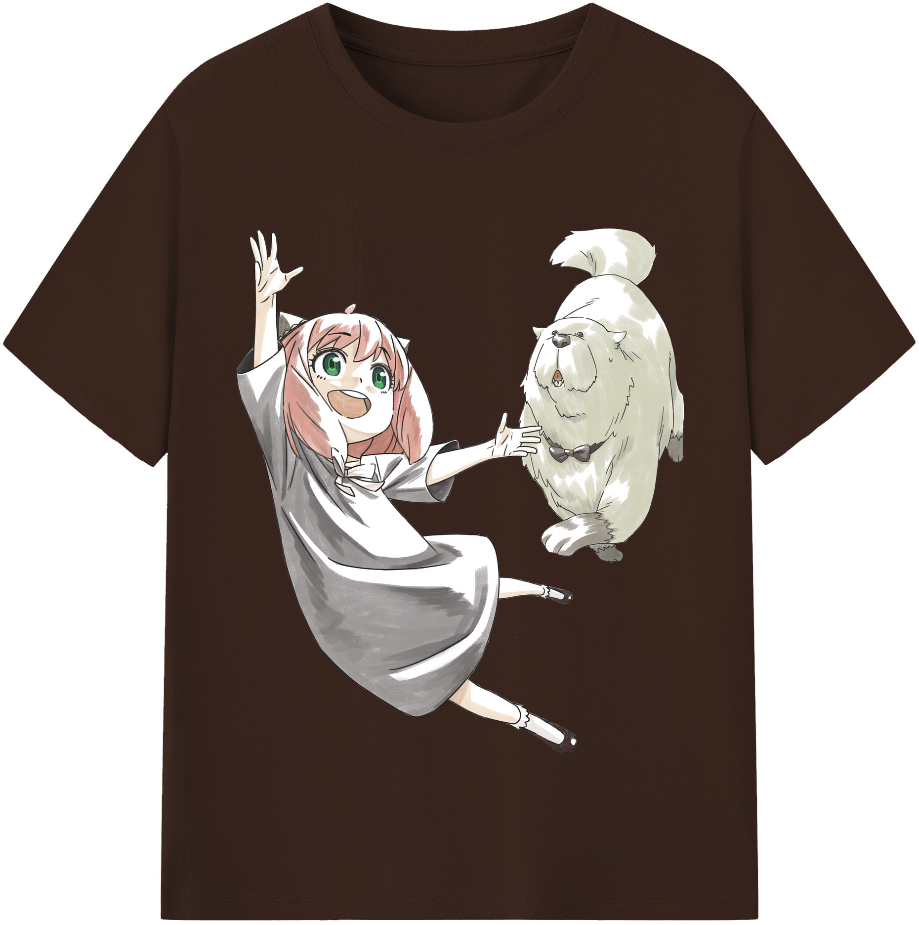 （画像用） SPY×FAMILY间谍家家酒 綿100％半袖Tシャツ（フロントプリント）