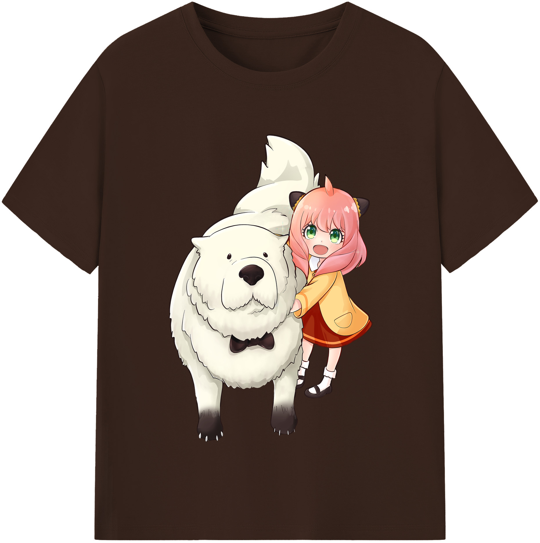（画像用） SPY×FAMILY间谍家家酒 綿100％半袖Tシャツ（フロントプリント）