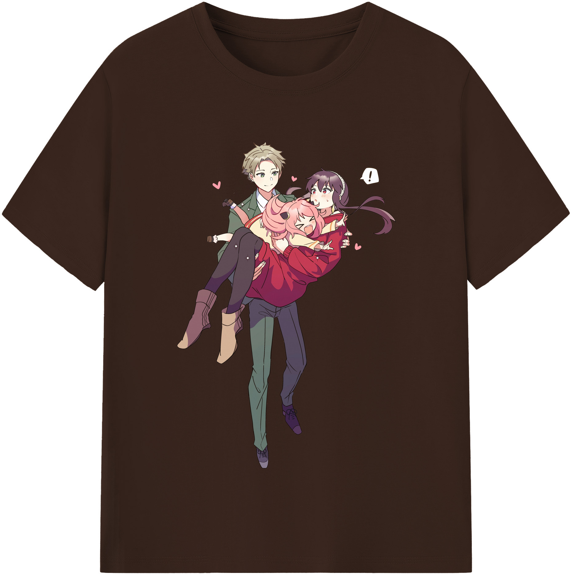（画像用） SPY×FAMILY间谍家家酒 綿100％半袖Tシャツ（フロントプリント）
