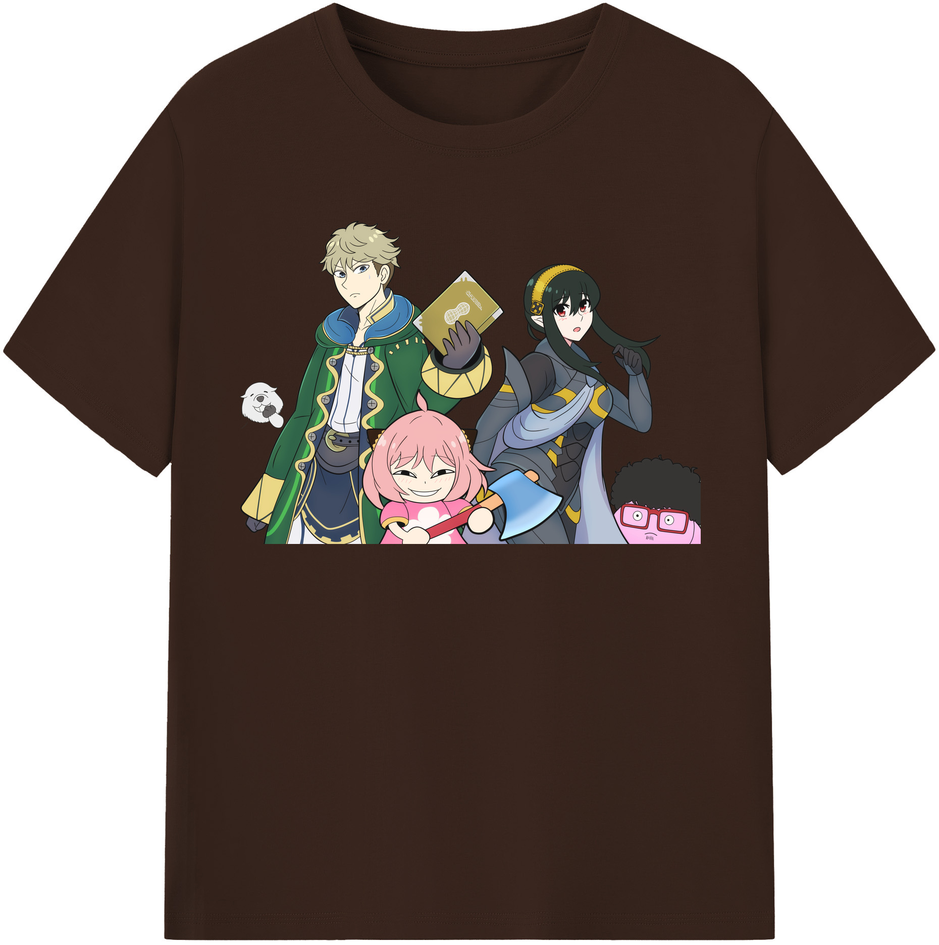 （画像用） SPY×FAMILY间谍家家酒 綿100％半袖Tシャツ（フロントプリント）
