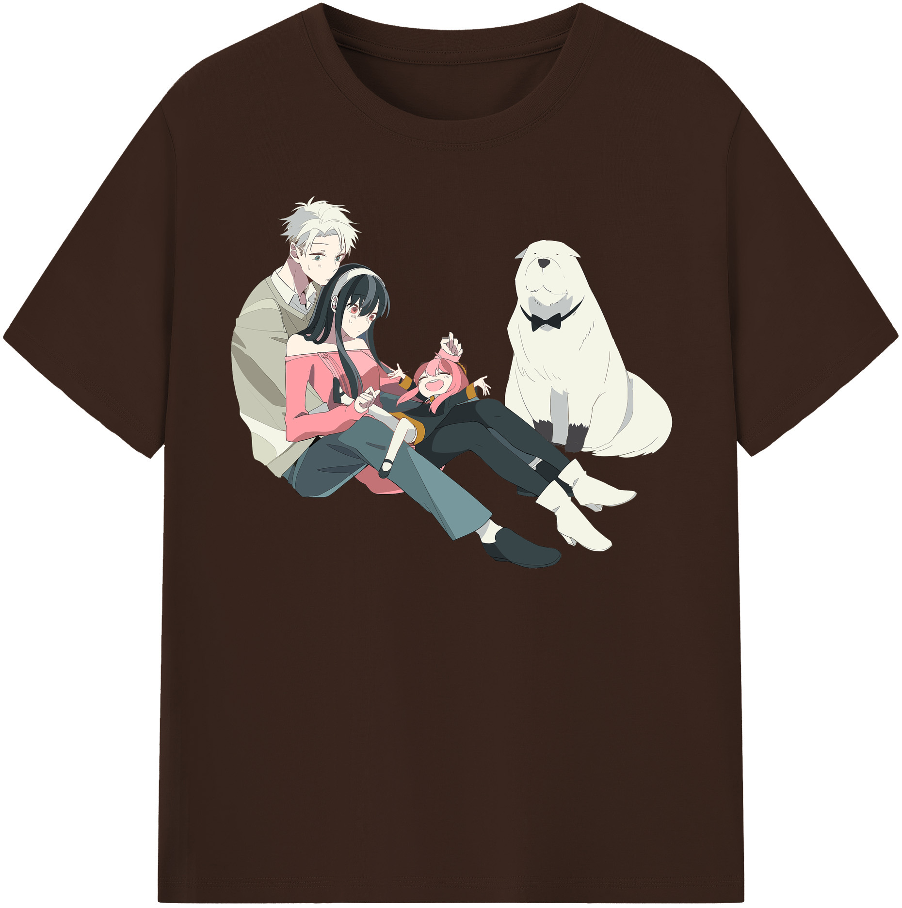 （画像用） SPY×FAMILY间谍家家酒 綿100％半袖Tシャツ（フロントプリント）