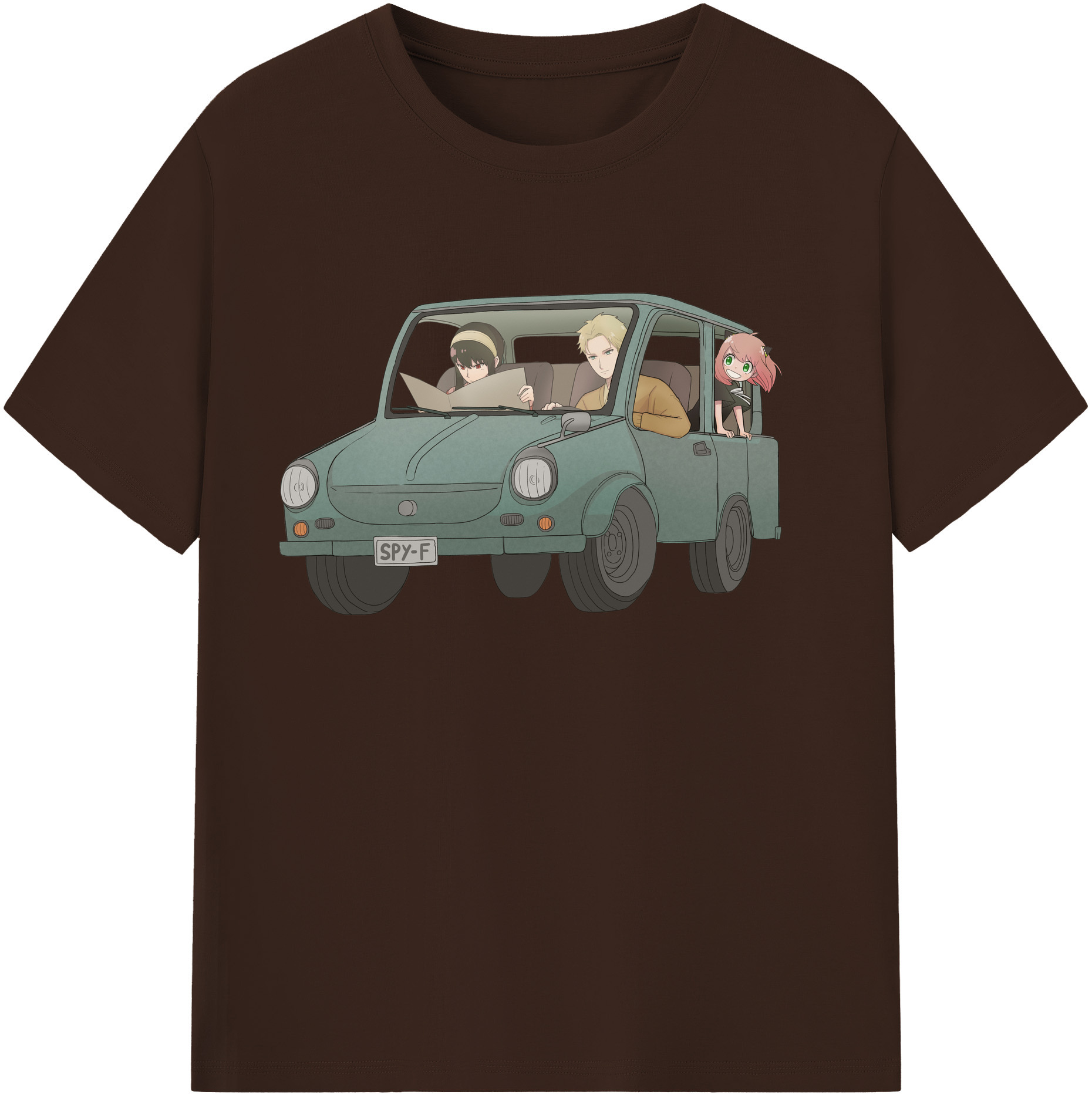 （画像用） SPY×FAMILY间谍家家酒 綿100％半袖Tシャツ（フロントプリント）