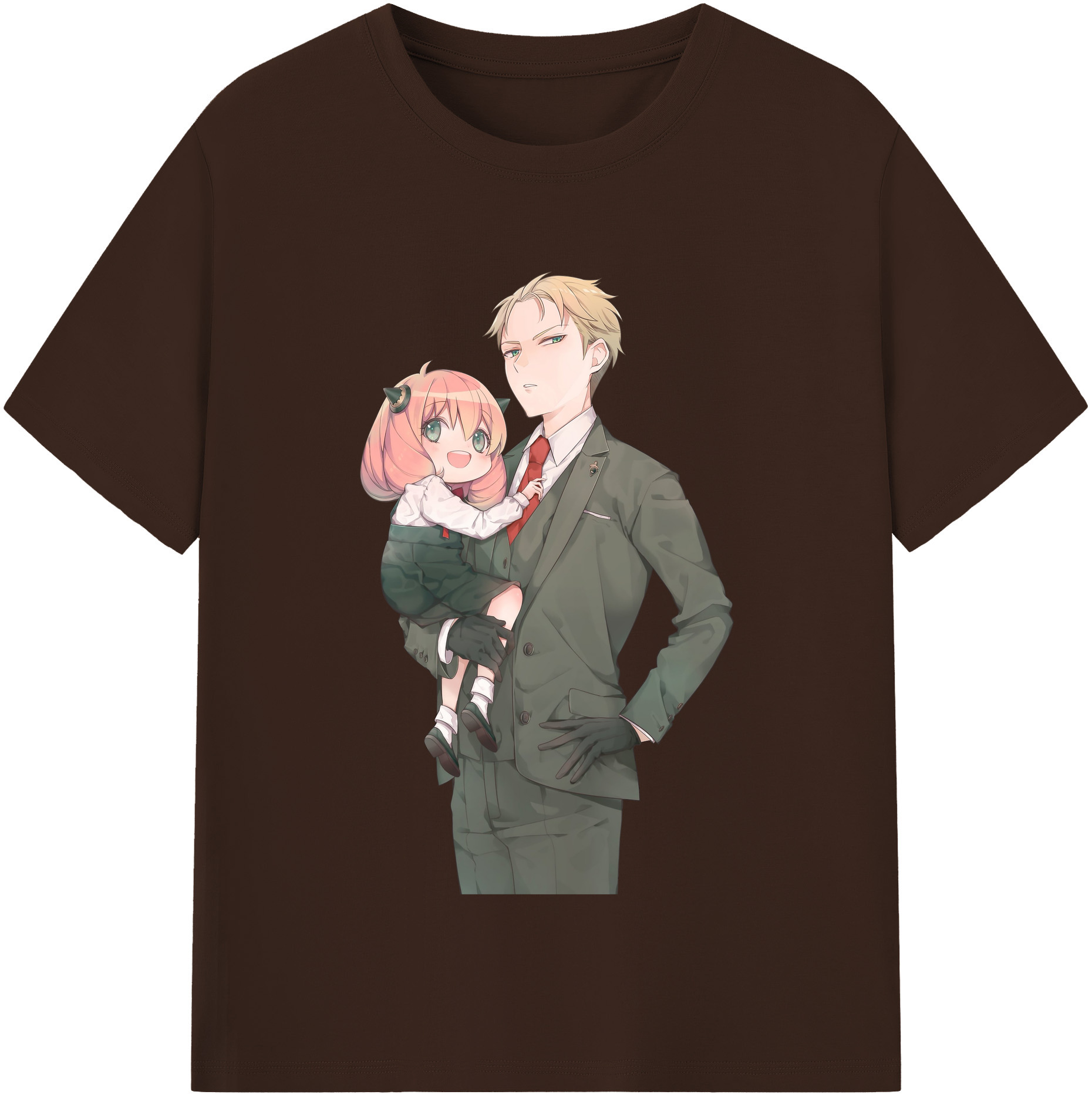 （画像用） SPY×FAMILY间谍家家酒 綿100％半袖Tシャツ（フロントプリント）