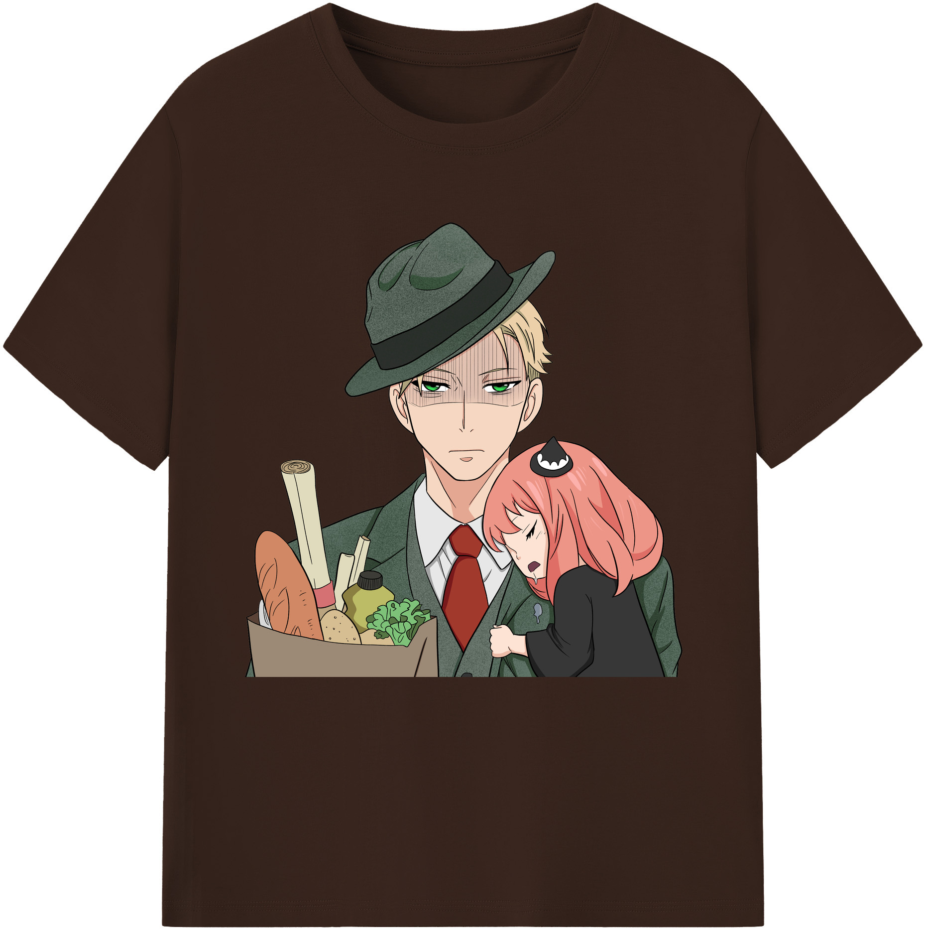 （画像用） SPY×FAMILY间谍家家酒 綿100％半袖Tシャツ（フロントプリント）
