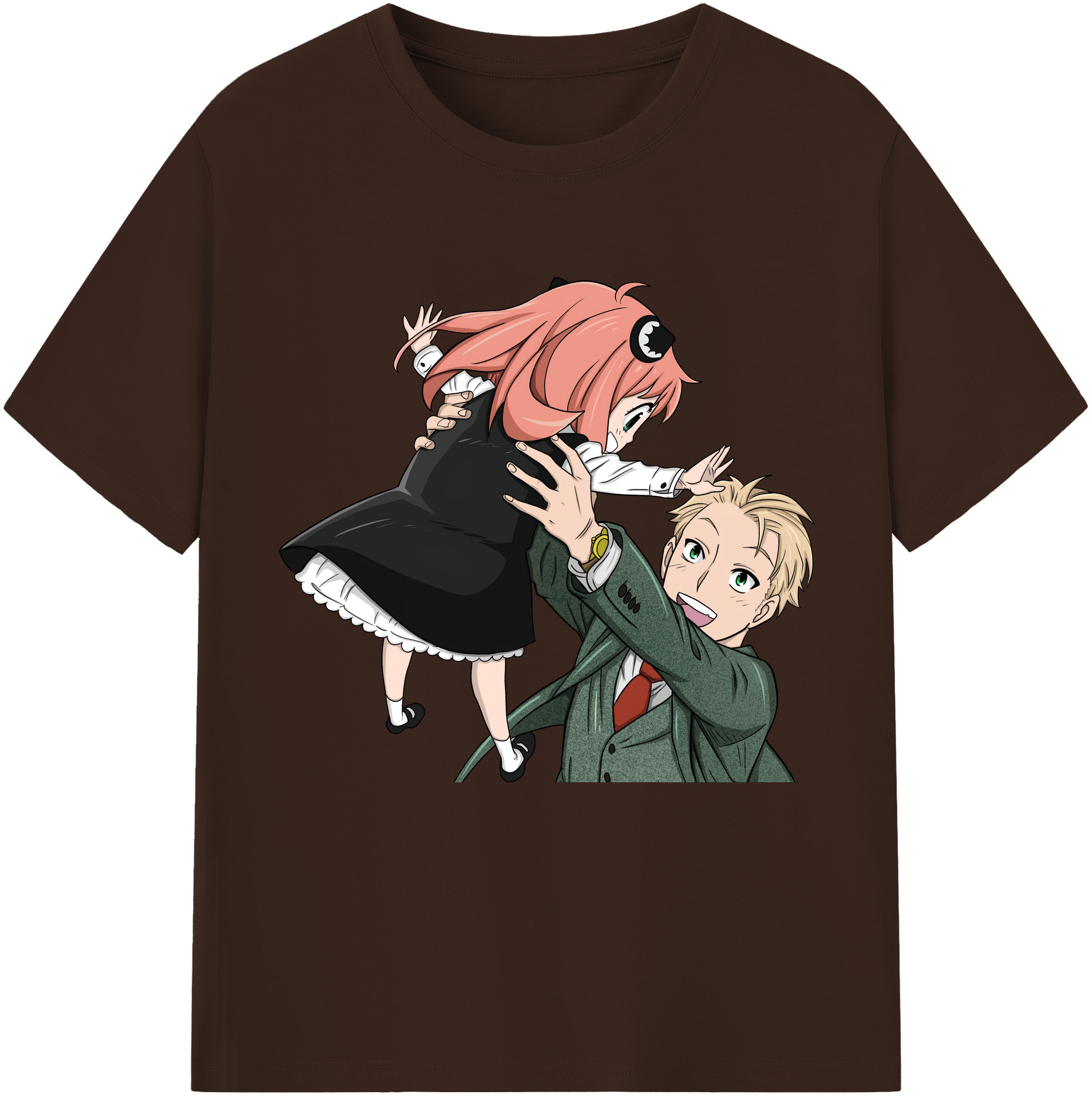（画像用） SPY×FAMILY间谍家家酒 綿100％半袖Tシャツ（フロントプリント）
