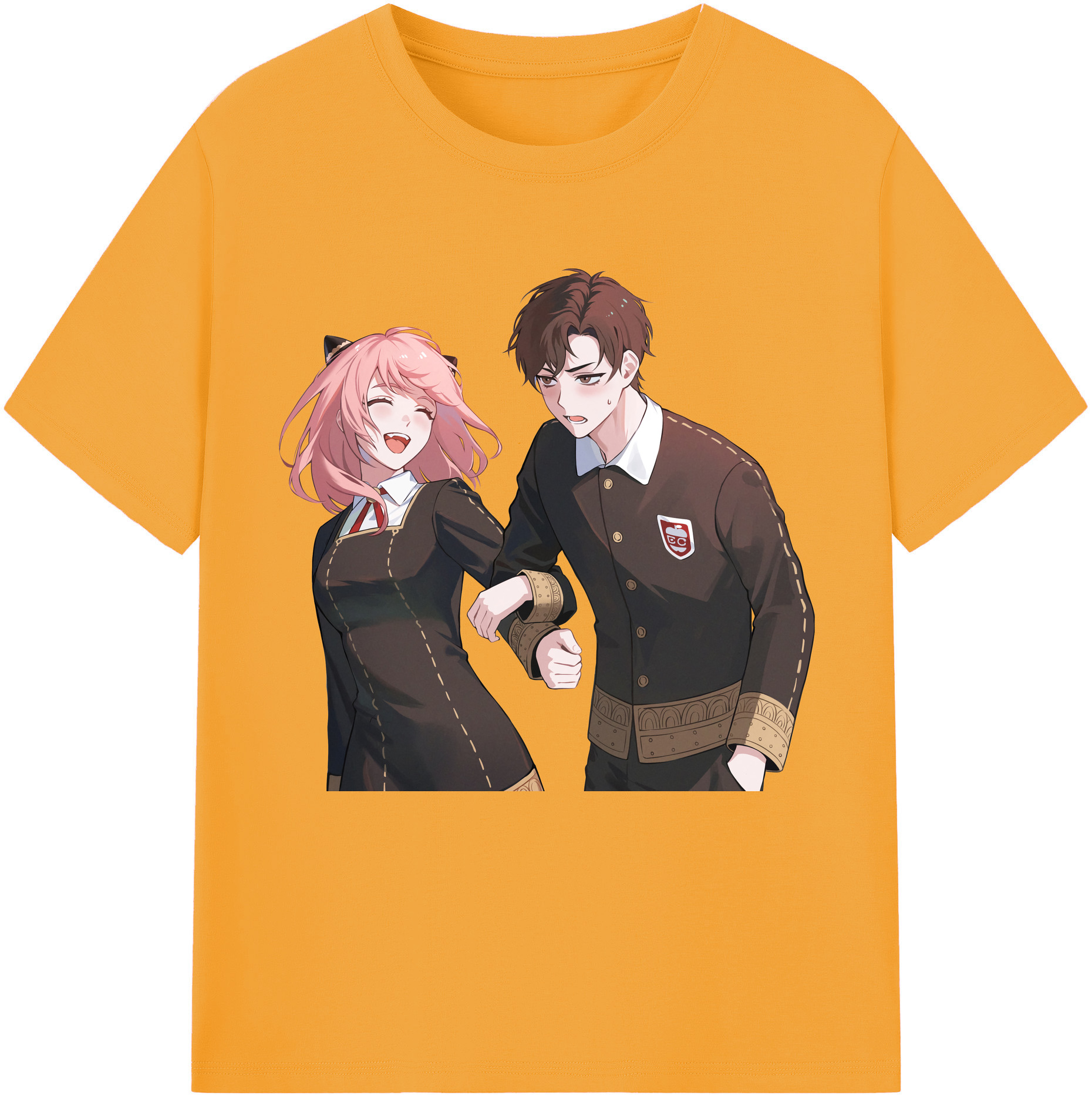 （画像用） SPY×FAMILY间谍家家酒 綿100％半袖Tシャツ（フロントプリント）
