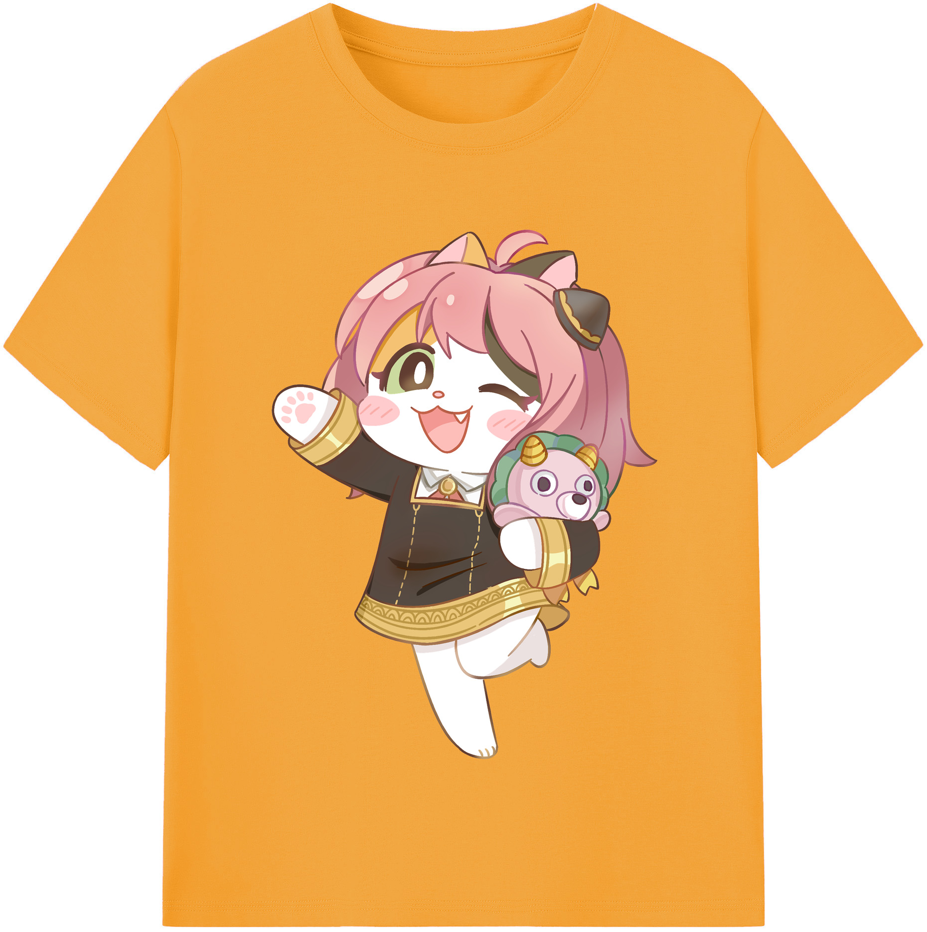 （画像用） SPY×FAMILY间谍家家酒 綿100％半袖Tシャツ（フロントプリント）