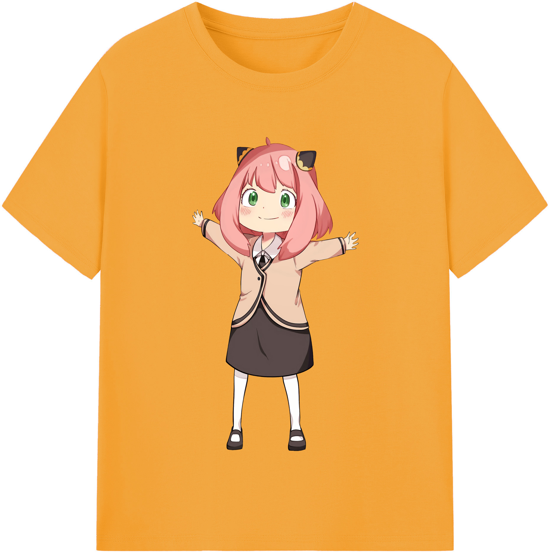 （画像用） SPY×FAMILY间谍家家酒 綿100％半袖Tシャツ（フロントプリント）