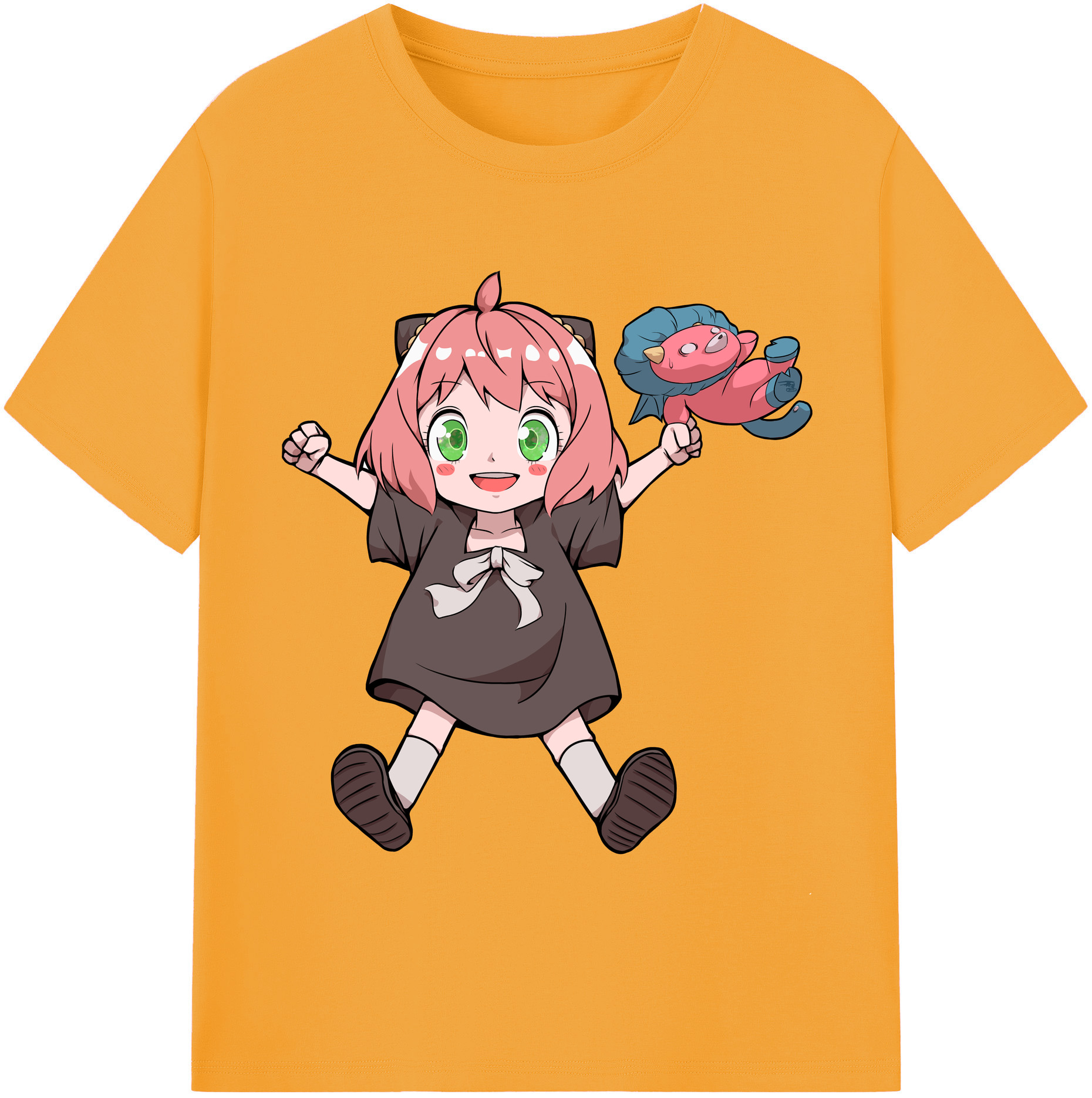 （画像用） SPY×FAMILY间谍家家酒 綿100％半袖Tシャツ（フロントプリント）