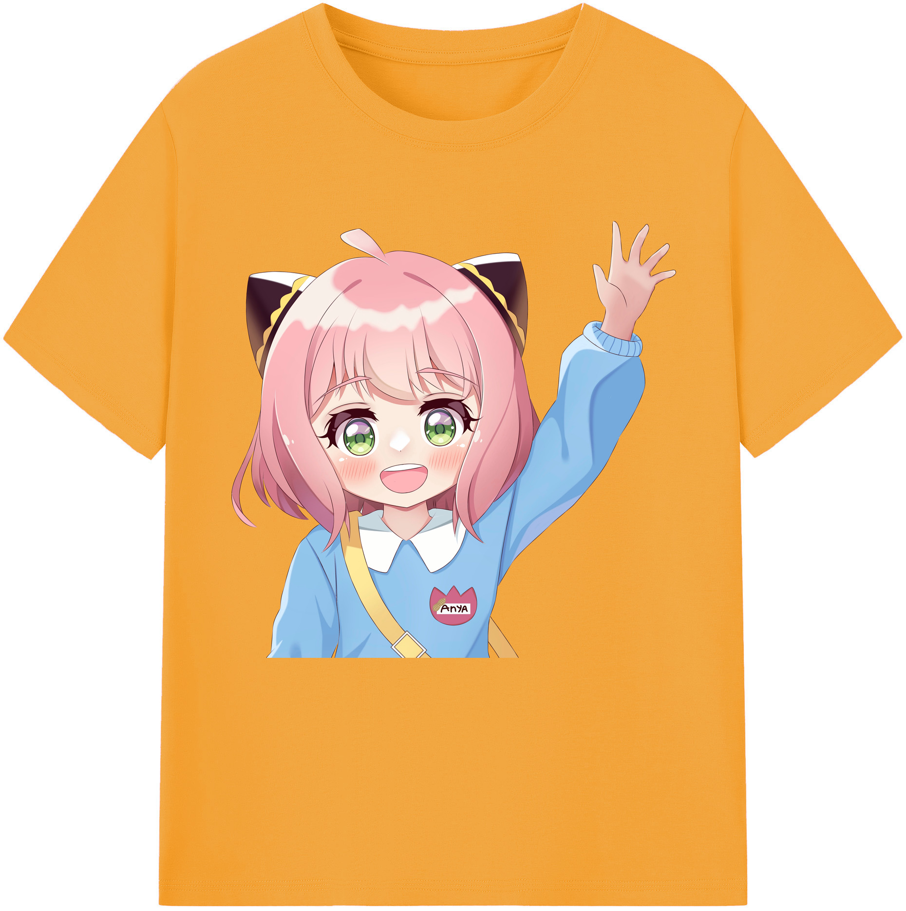 （画像用） SPY×FAMILY间谍家家酒 綿100％半袖Tシャツ（フロントプリント）