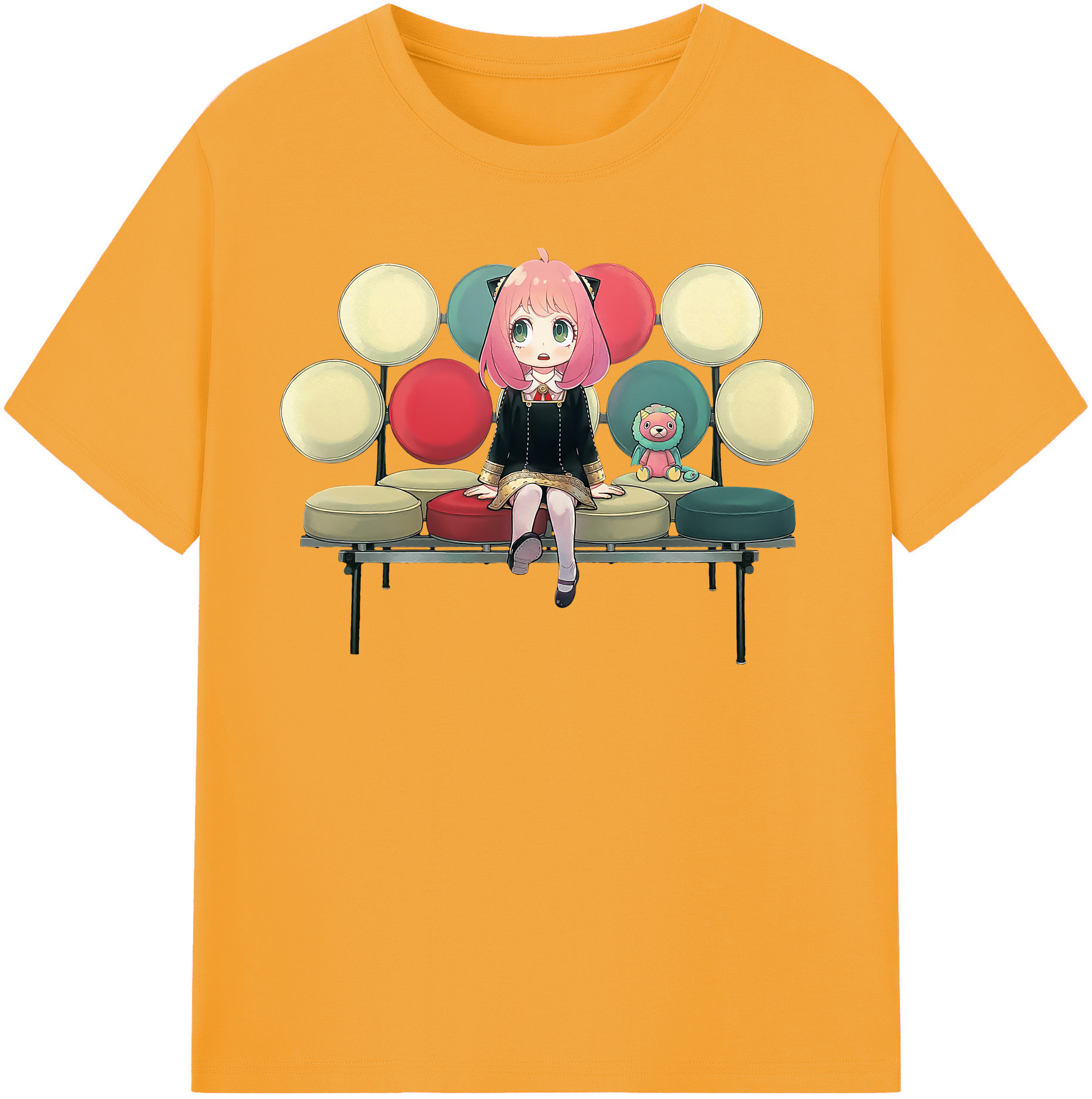 （画像用） SPY×FAMILY间谍家家酒 綿100％半袖Tシャツ（フロントプリント）